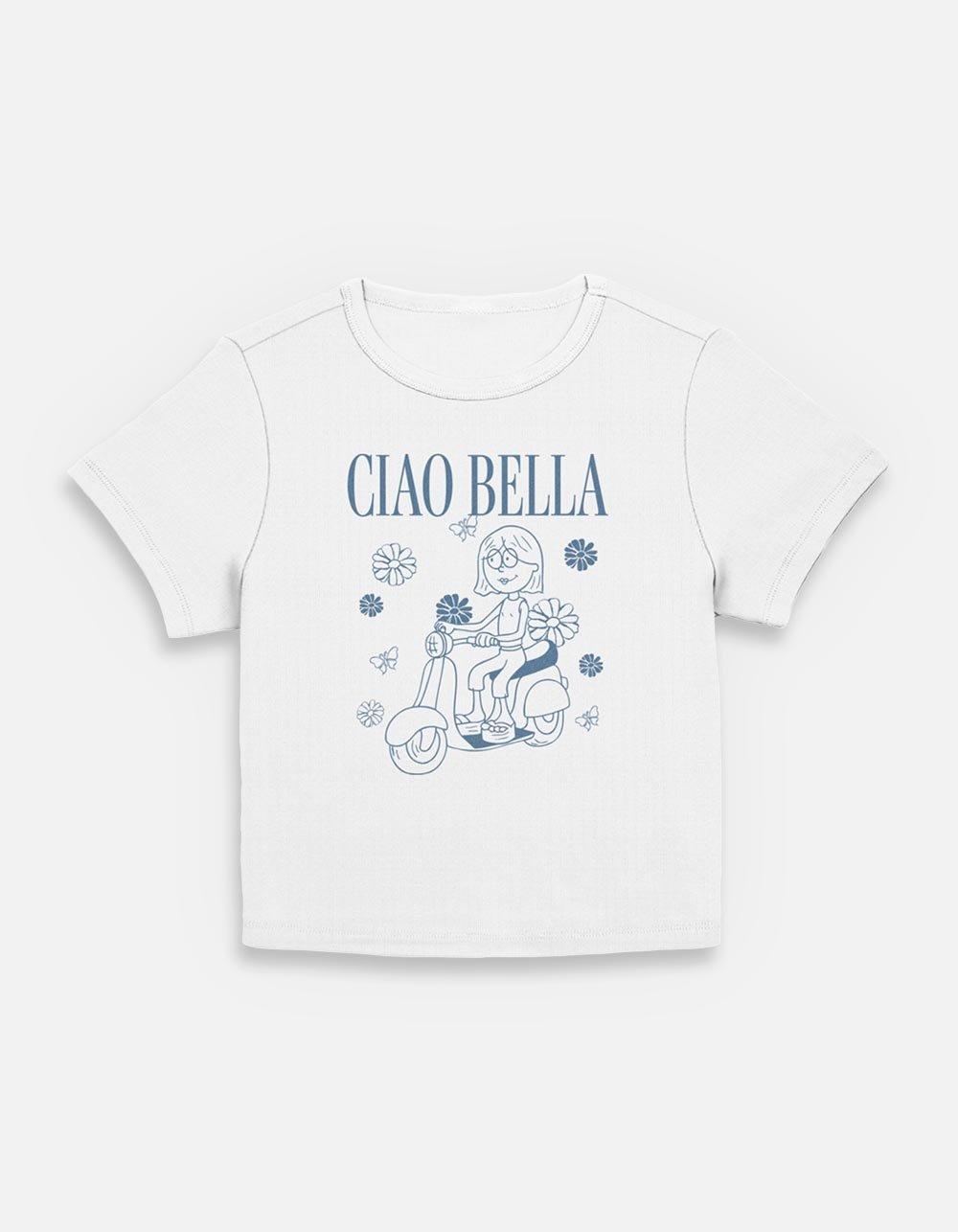 Disney Lizzie McGuire Ciao Lizzie Womens Baby T-Shirt,New Products : American Fashion Style Bags On Sale