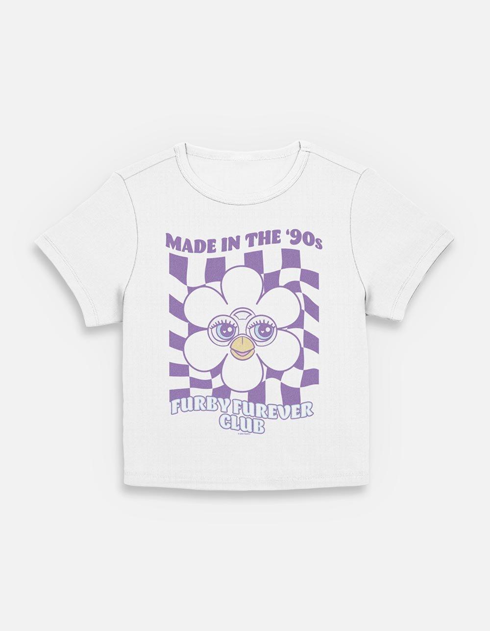 Furby Furever 90s Womens Baby T-Shirt,New Products : American Fashion Style Bags On Sale