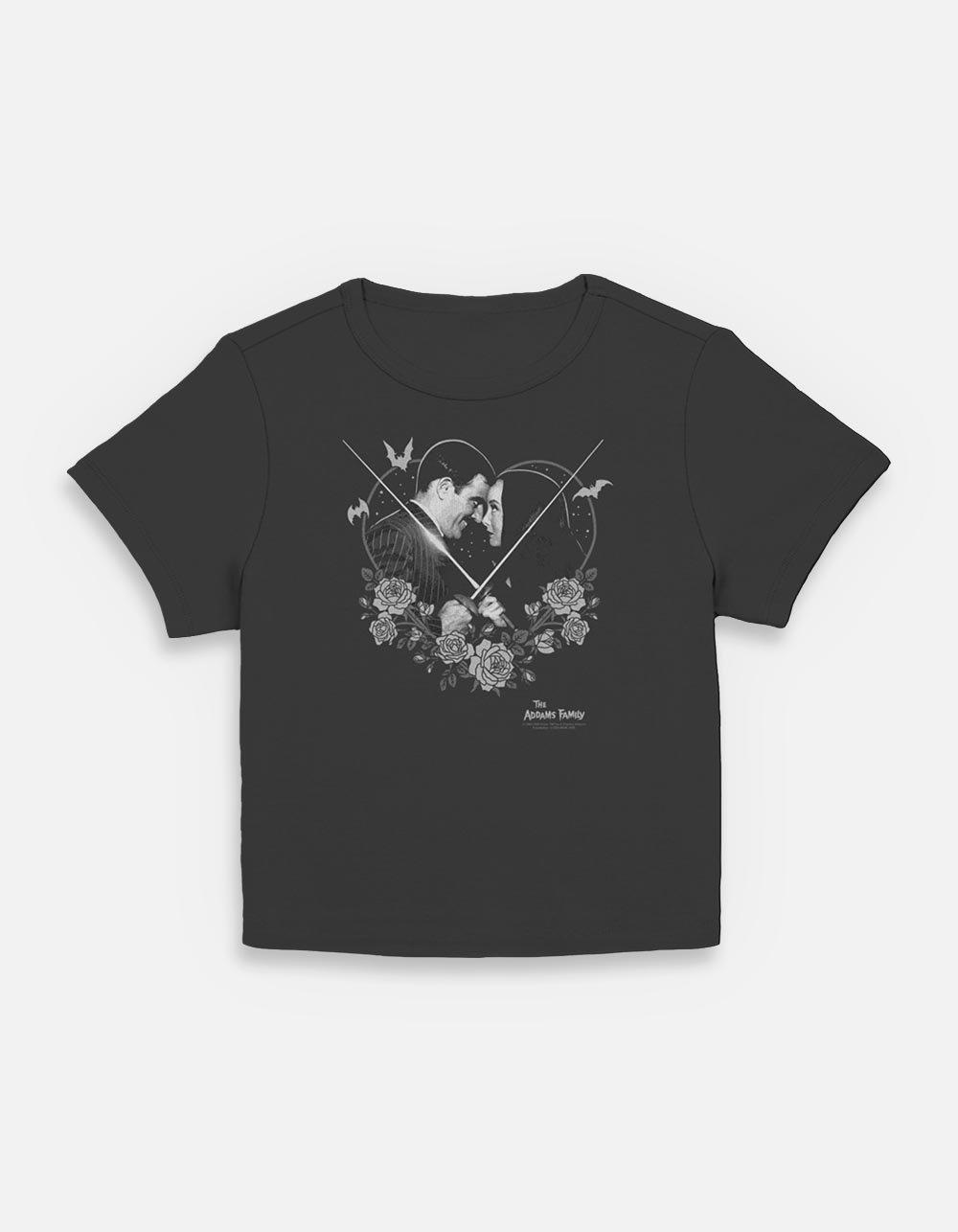 The Addams Family Love Womens Baby T-Shirt,New Products : American Fashion Style Bags On Sale