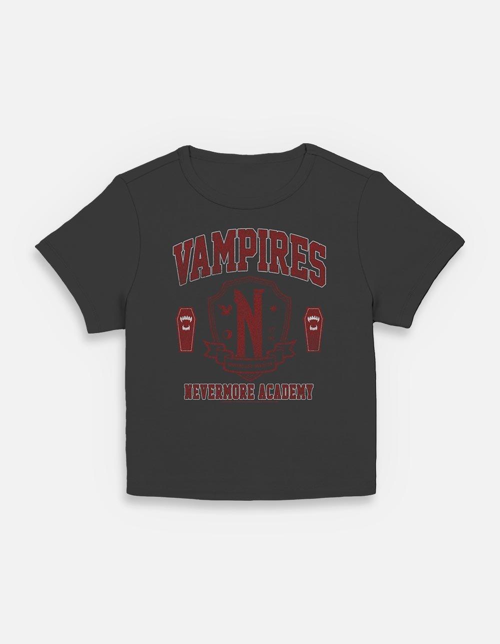 Wednesday Vampires Academy Womens Baby T-Shirt, BLACK, hi-res