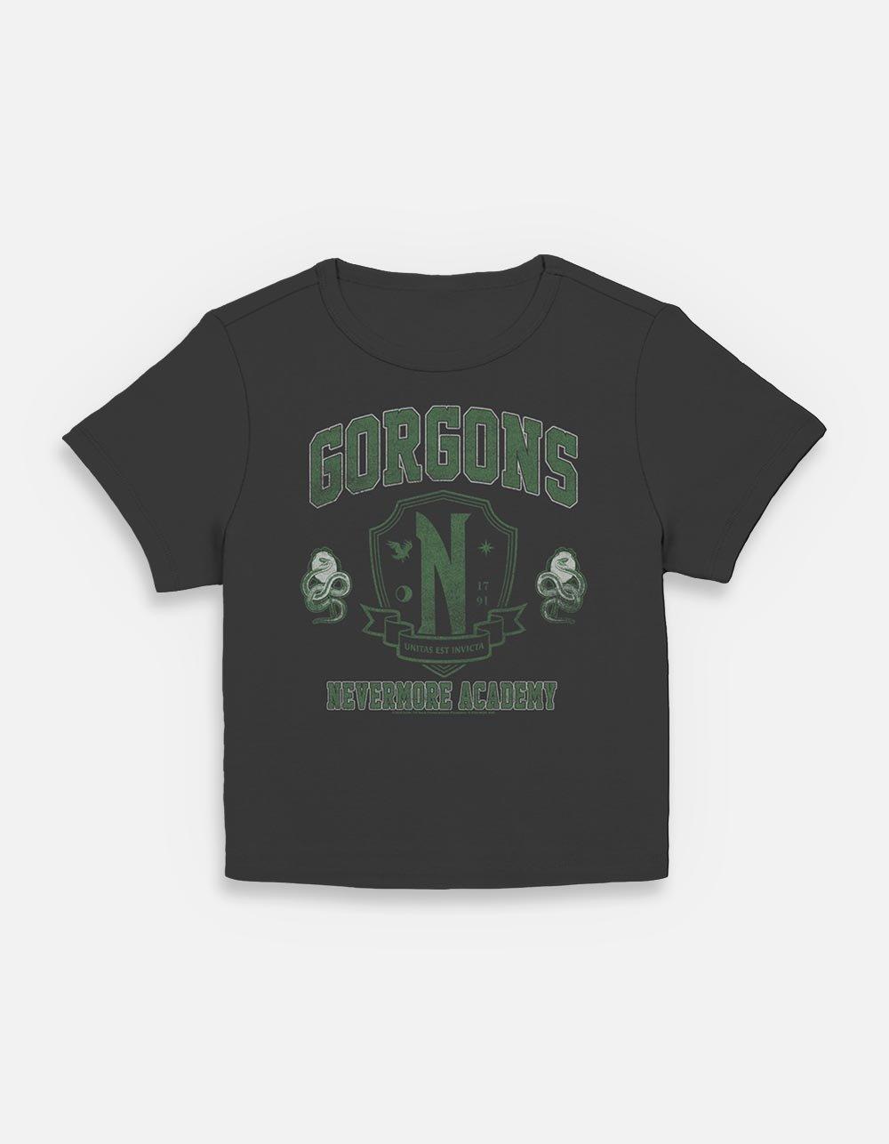 Wednesday Gorgons Academy Womens Baby T-Shirt, , hi-res