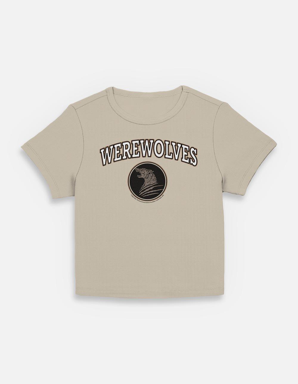 Wednesday Werewolves College Womens Baby T-Shirt, , hi-res
