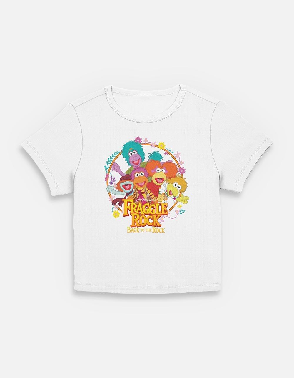 Fraggle Rock Cirlce Group Womens Baby T-Shirt,New Products : American Fashion Style Bags On Sale