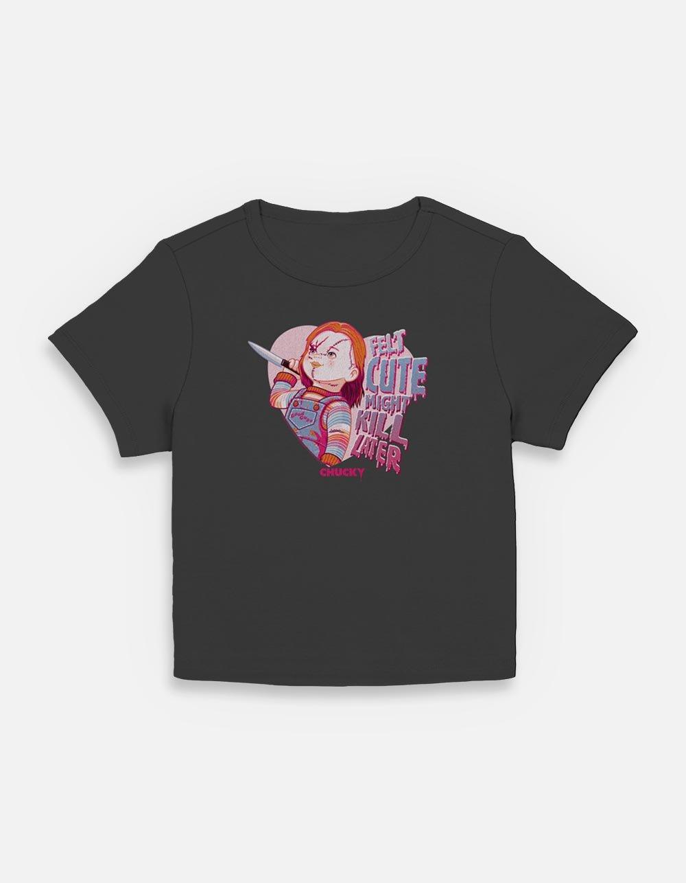 Chucky Feels Cute Womens Baby T-Shirt, , hi-res