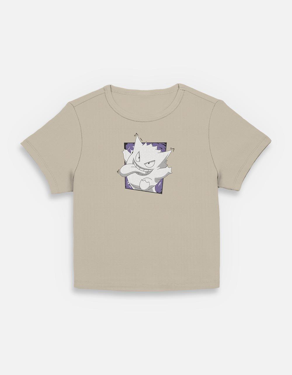 Pokemon Gengar Passing Through Womens Baby T-Shirt,New Products : American Fashion Style Bags On Sale