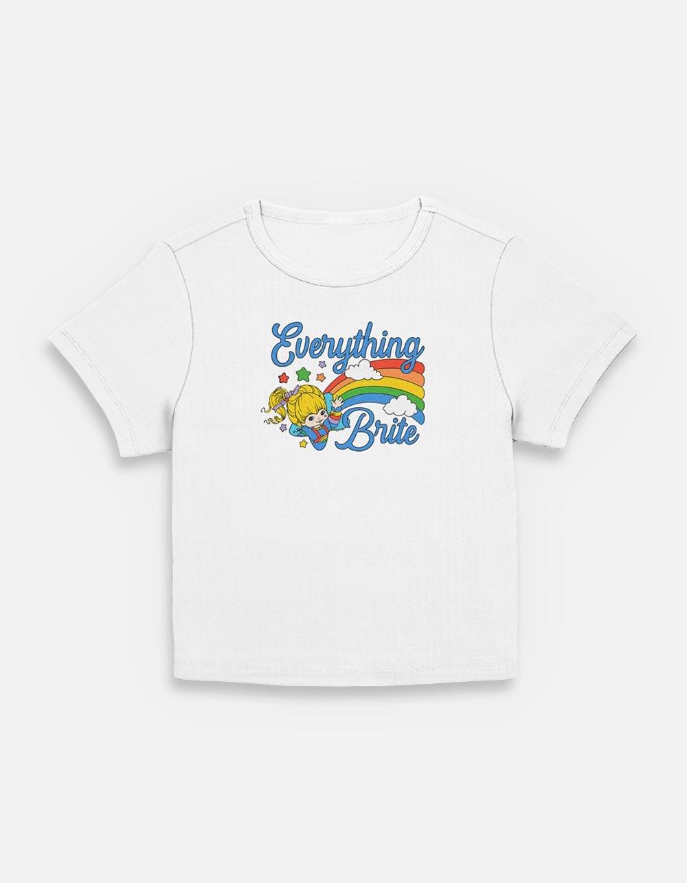 Rainbow Brite Everything Brite Womens Baby T-Shirt,New Products : American Fashion Style Bags On Sale