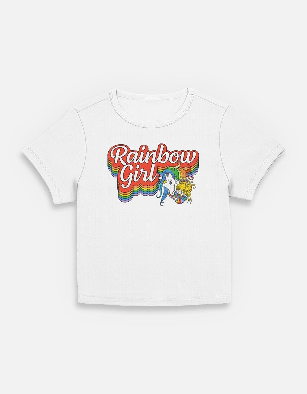 Rainbow Brite Rainbow Girl Womens Baby T-Shirt,New Products : American Fashion Style Bags On Sale