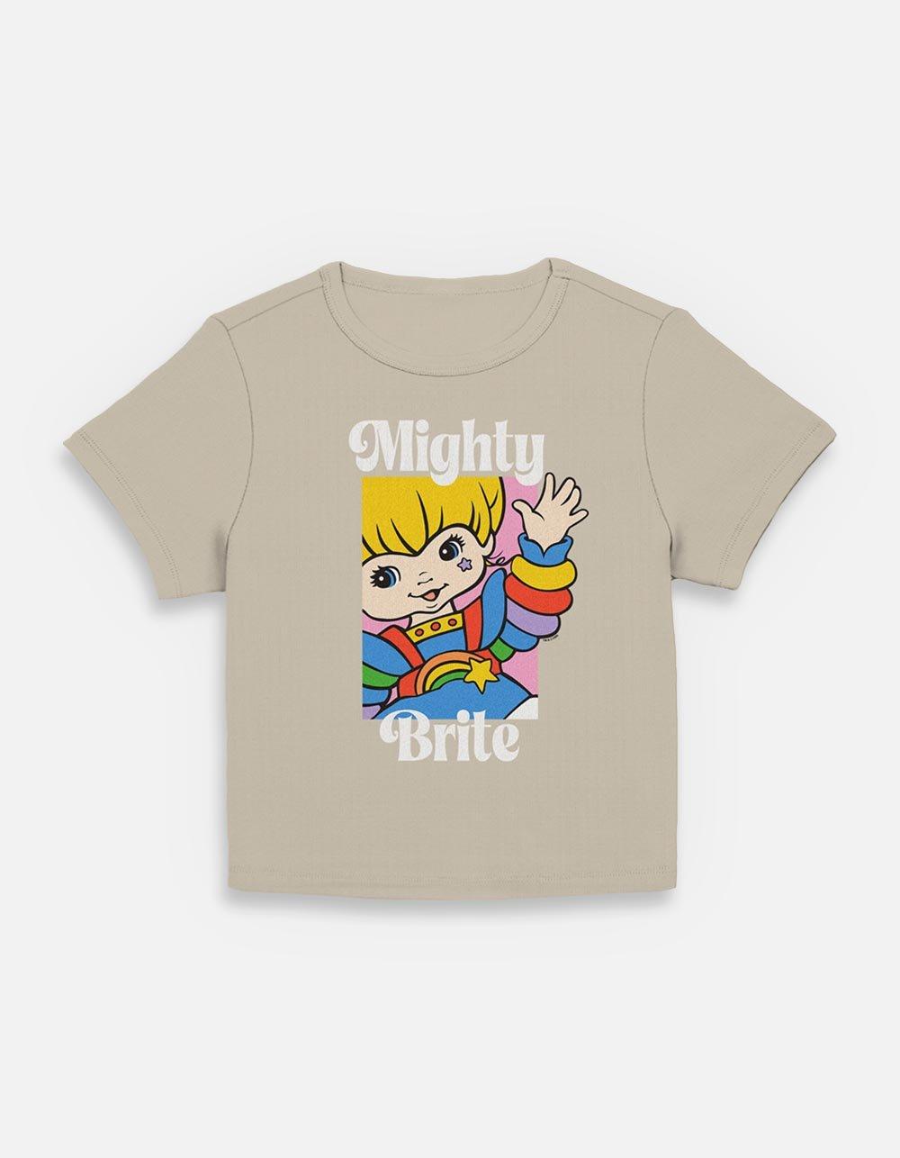 Rainbow Brite Mighty Brite Womens Baby T-Shirt,New Products : American Fashion Style Bags On Sale