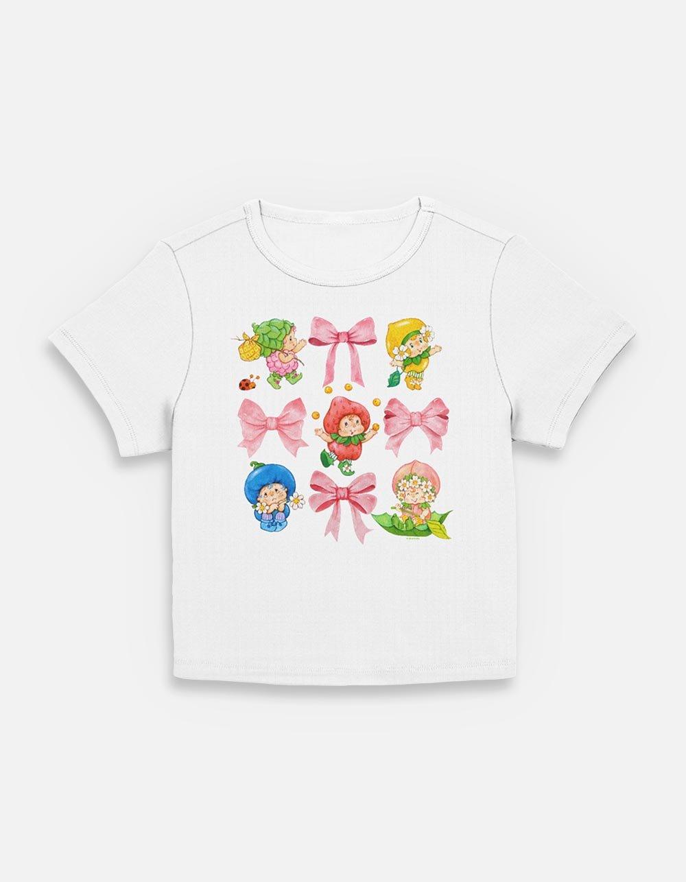 Strawberry Shortcake Berrykin Bows Womens Baby T-Shirt,New Products : American Fashion Style Bags On Sale