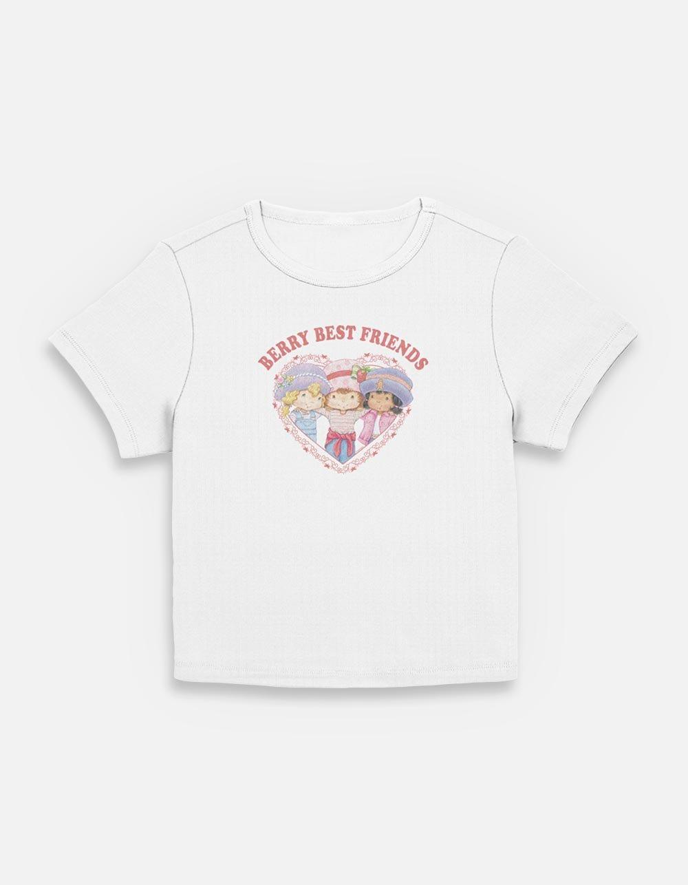 Strawberry Shortcake Berry Best Friends Womens Baby T-Shirt,New Products : American Fashion Style Bags On Sale