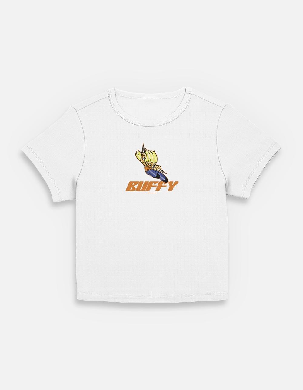 Buffy The Vampire Slayer Cartoon Womens Baby T-Shirt, , hi-res