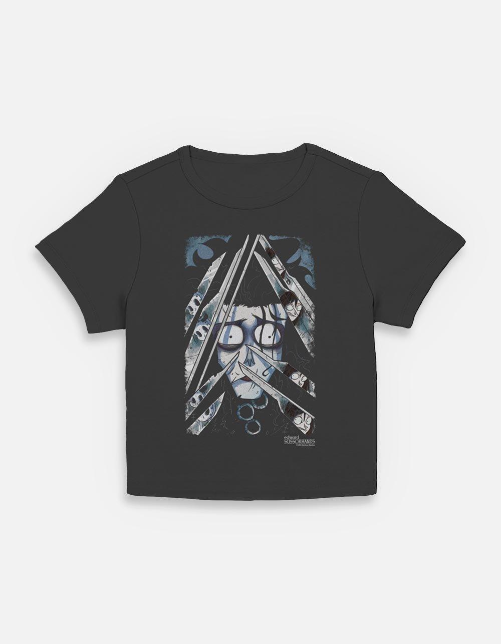 Edward Scissorhands Comic Womens Baby T-Shirt, , hi-res