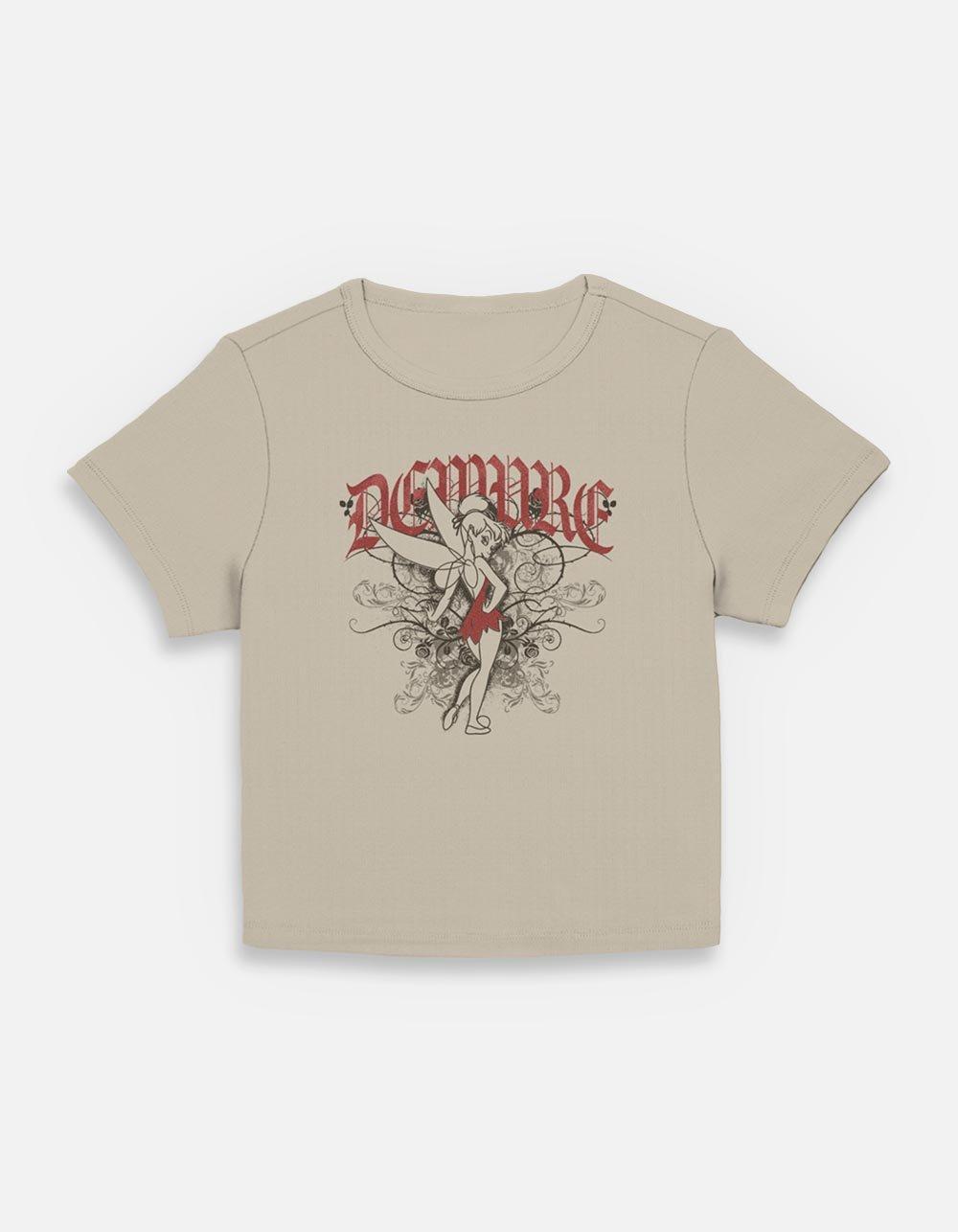 Disney Tinker Bell Demure Womens Baby T-Shirt,New Products : American Fashion Style Bags On Sale