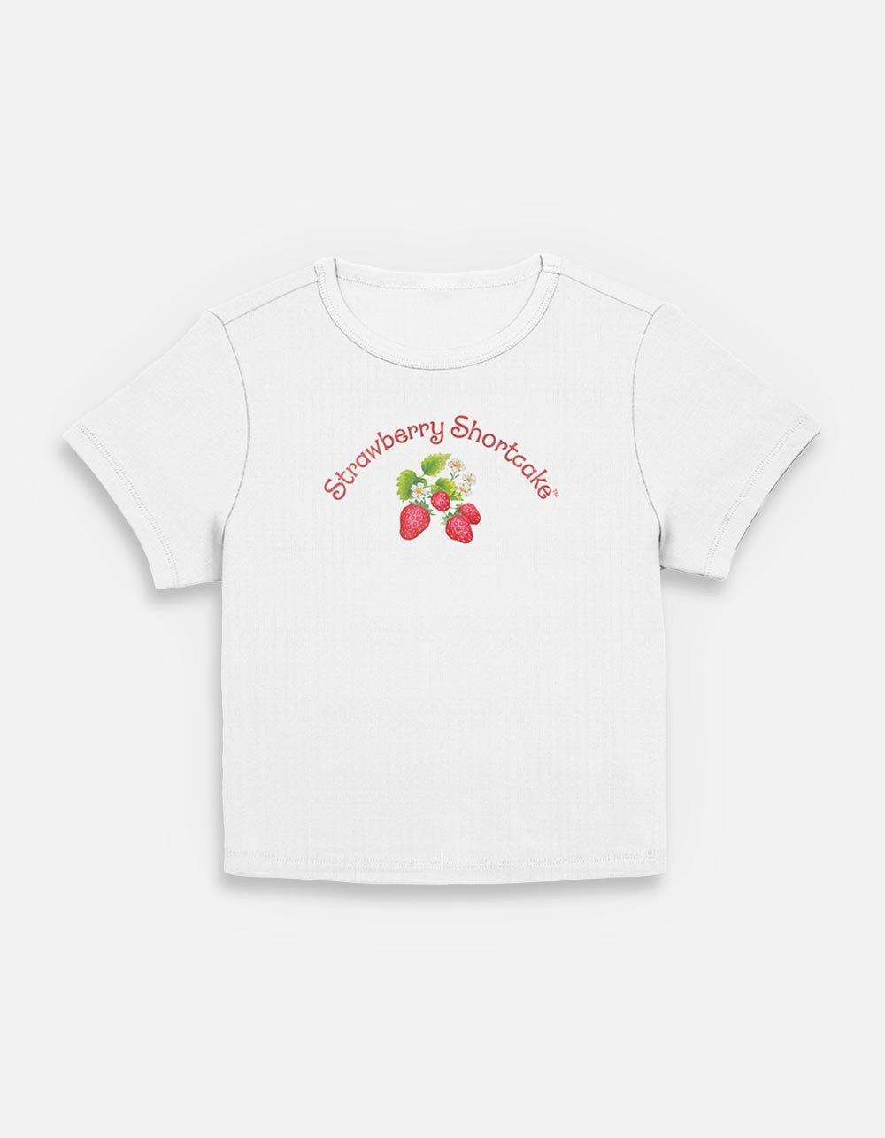 Strawberry Shortcake Simple Strawberries Womens Baby T-Shirt,New Products : American Fashion Style Bags On Sale