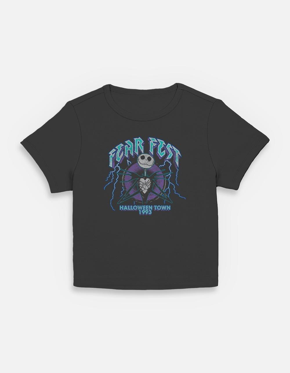 Disney The Nightmare Before Christmas Fear Of Lightning Womens Baby T-Shirt,Specials : American Fashion Style Bags On Sale