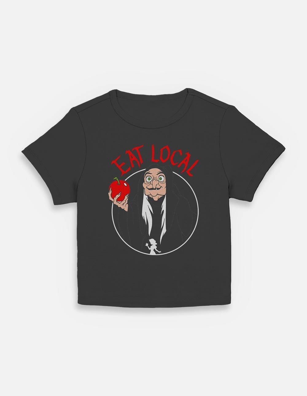 Disney Snow White and the Seven Dwarfs Bout Them Apples Womens Baby T-Shirt, BLACK, hi-res