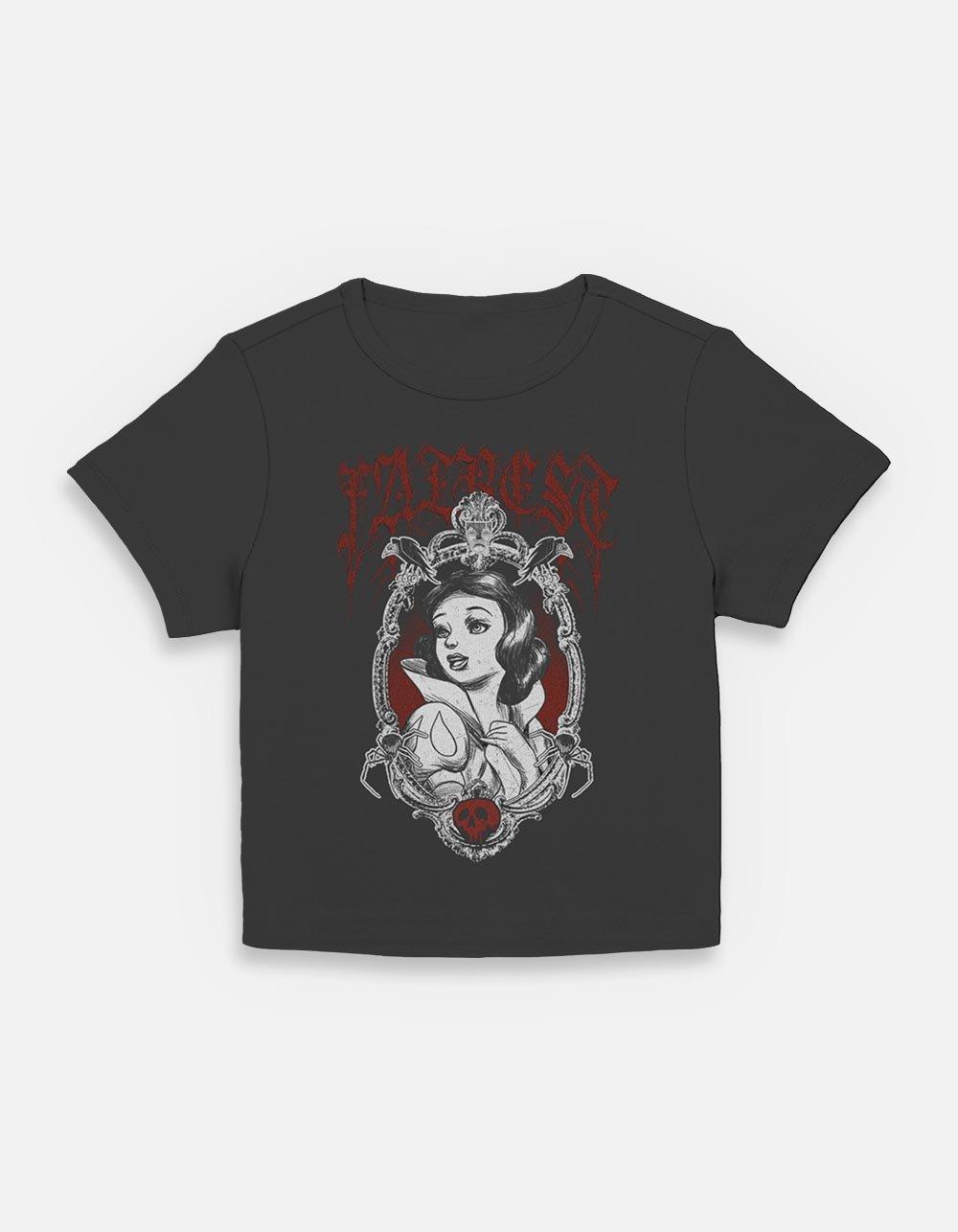Disney Snow White and the Seven Dwarfs Fairest Womens Baby T-Shirt,New Products : American Fashion Style Bags On Sale