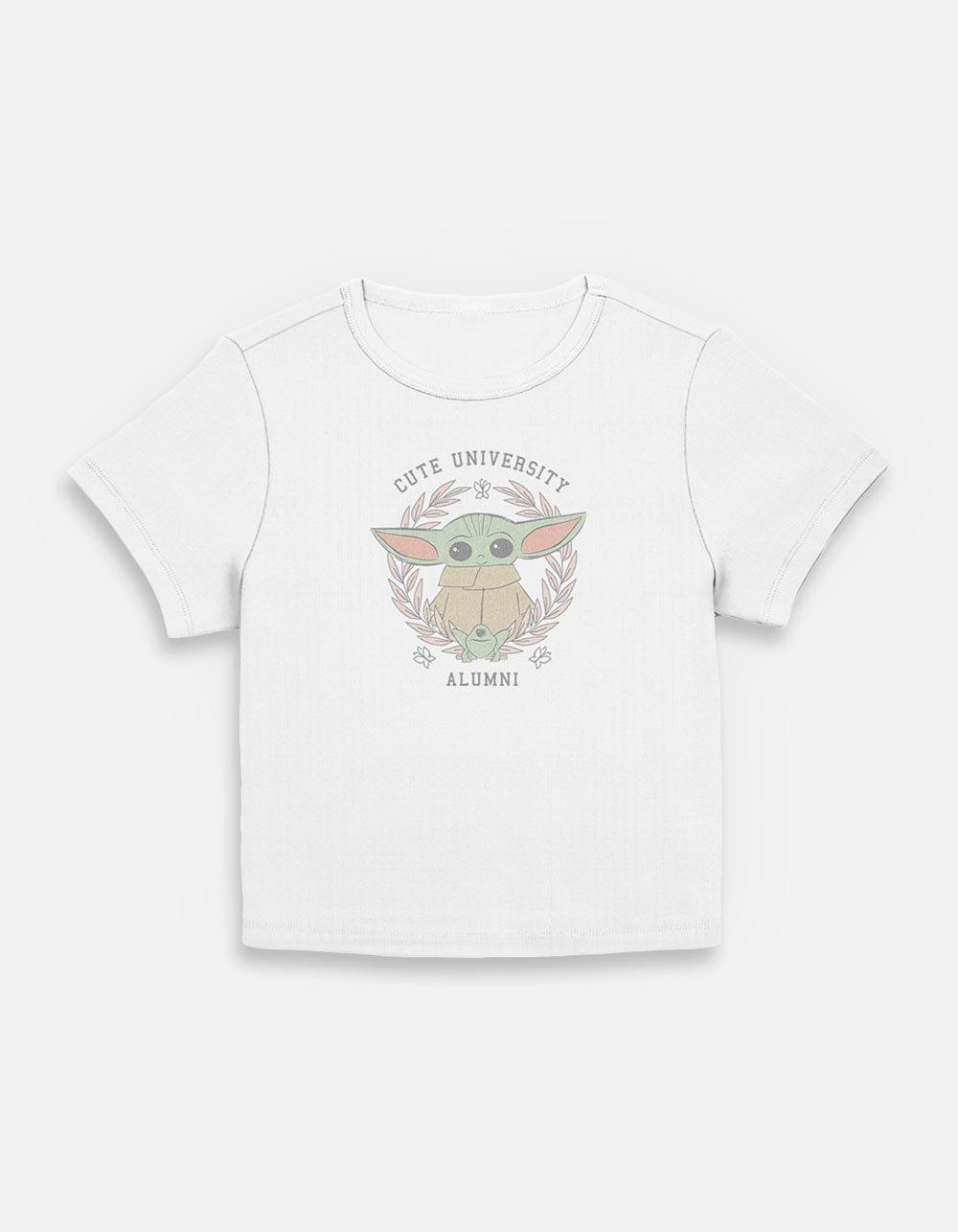 Star Wars The Mandalorian Cute Alumni Womens Baby T-Shirt,New Products : American Fashion Style Bags On Sale