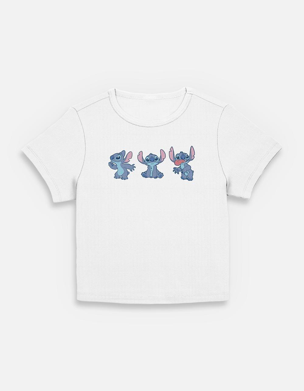 Disney Lilo & Stitch Poses Line Up Womens Baby T-Shirt,Specials : American Fashion Style Bags On Sale