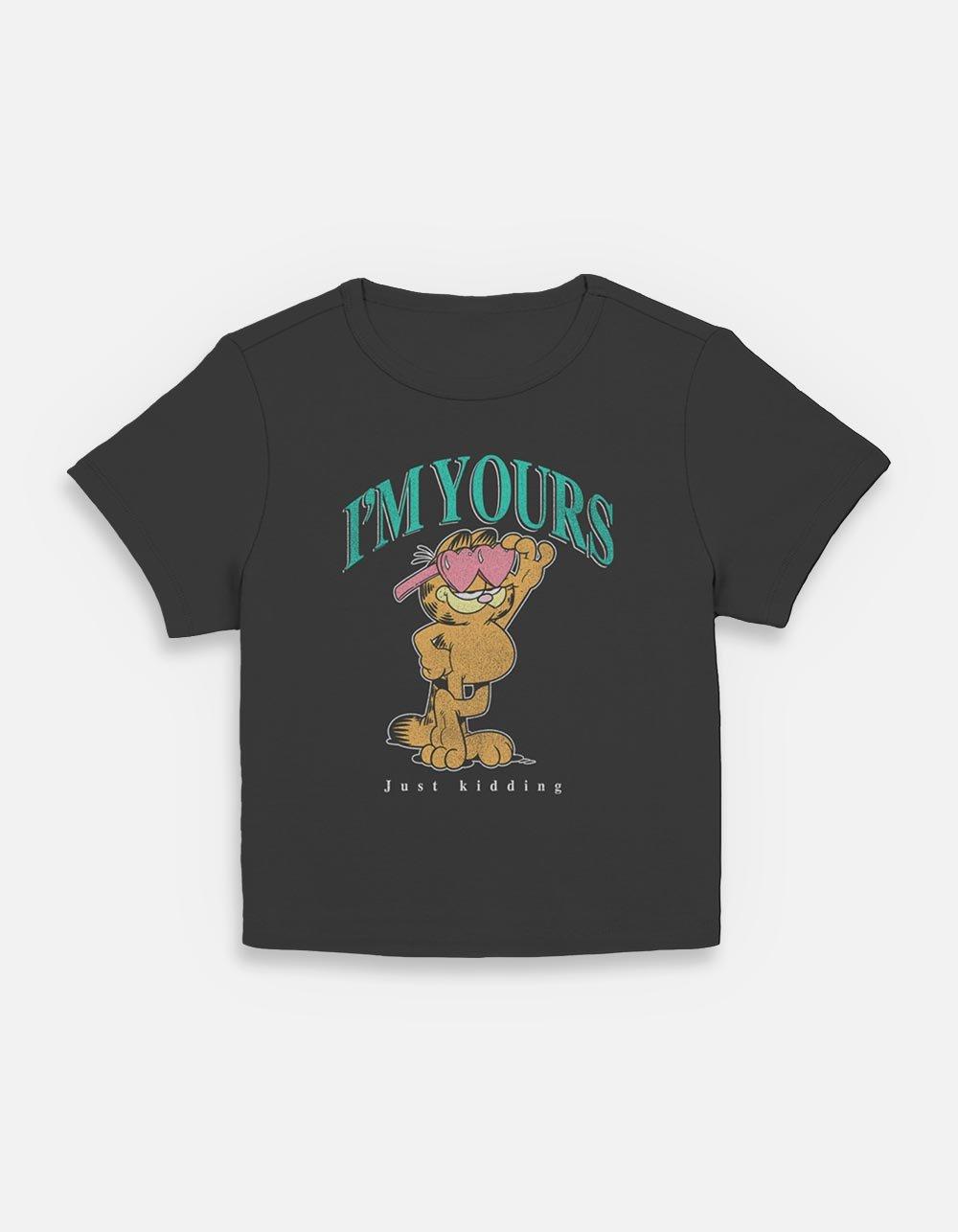 Garfield I´m Yours Womens Baby T-Shirt,New Products : American Fashion Style Bags On Sale