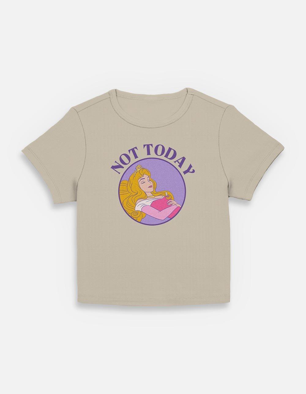 Disney Princesses Aurora Not Today Womens Baby T-Shirt,New Products : American Fashion Style Bags On Sale