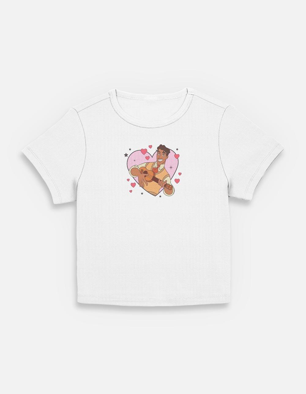 Disney Princesses Prince Naveen Heart Lockup Womens Baby T-Shirt,New Products : American Fashion Style Bags On Sale