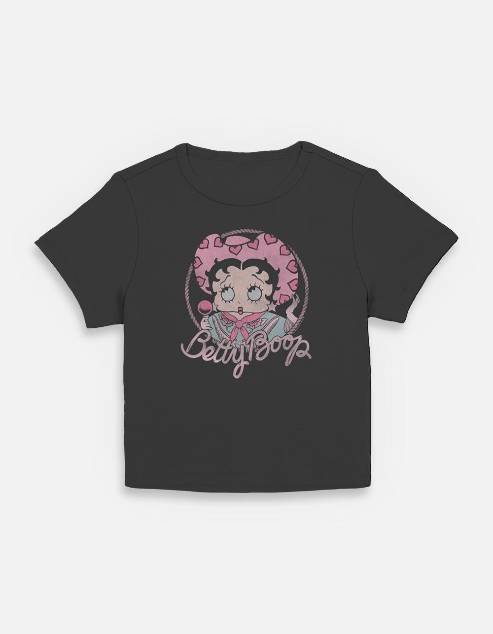 Betty Boop Cowgirl Betty Womens Baby T-Shirt, , hi-res