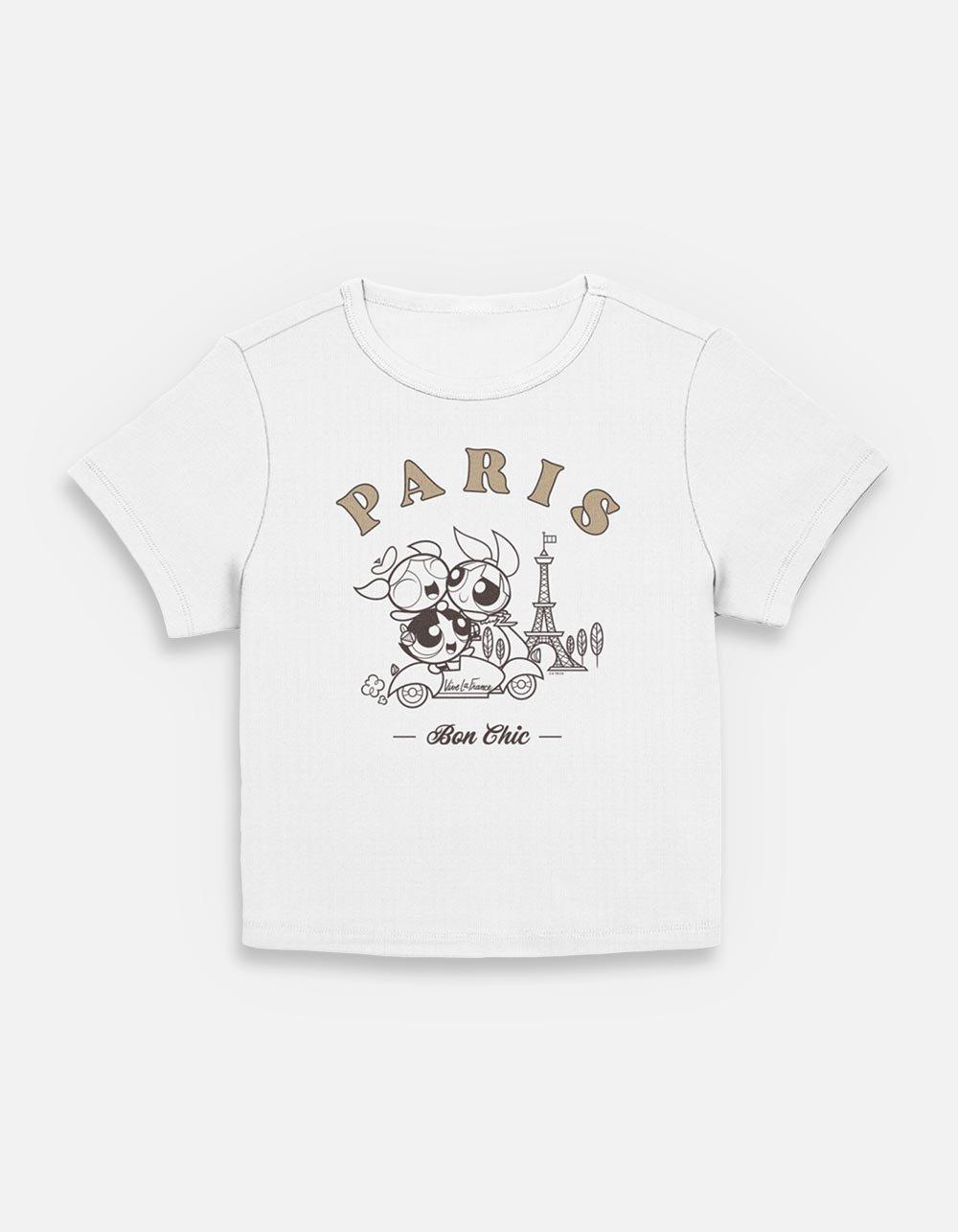 The Powerpuff Girls Paris Womens Baby T-Shirt, , hi-res