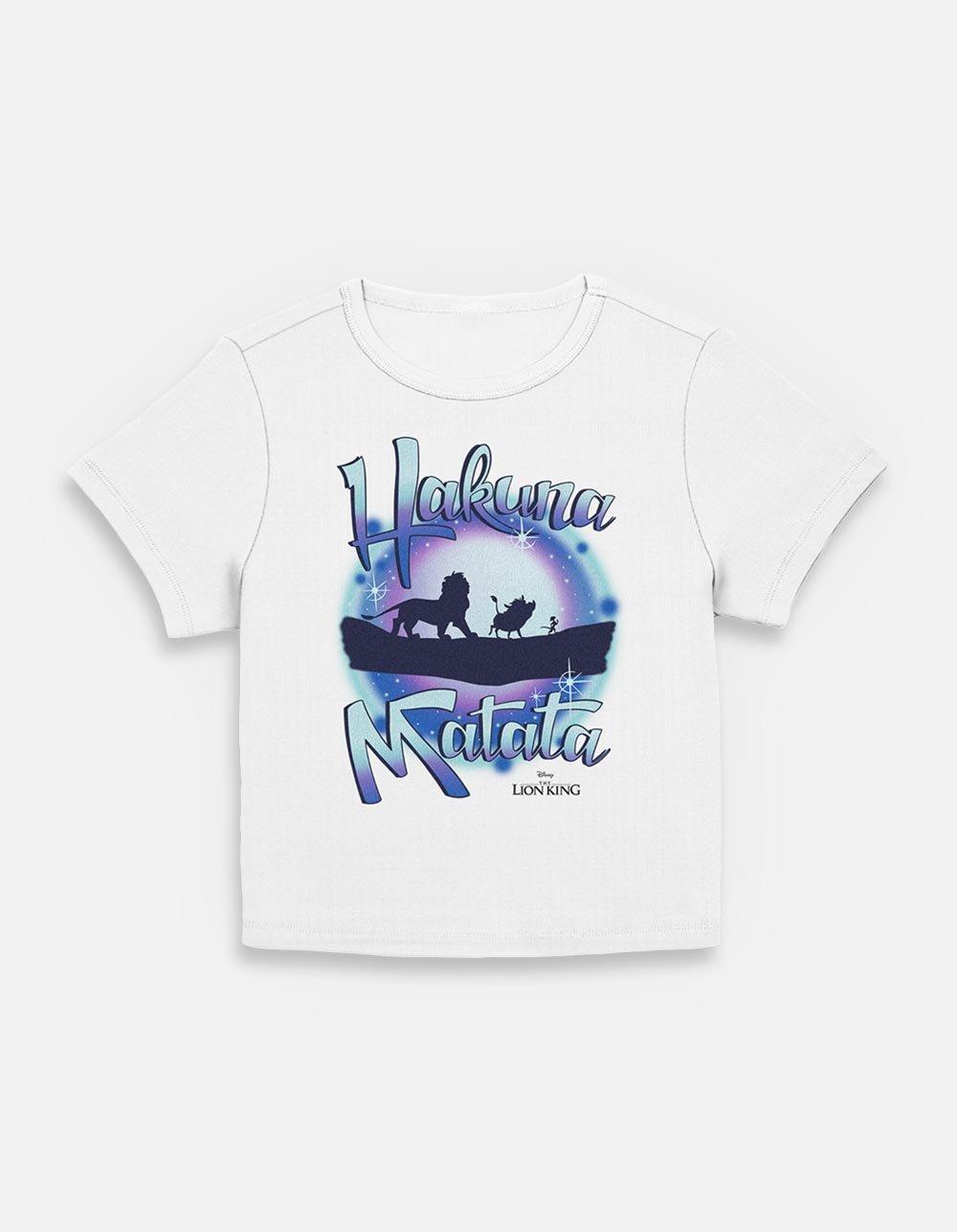 Disney The Lion King Air Brush Womens Baby T-Shirt,New Products : American Fashion Style Bags On Sale