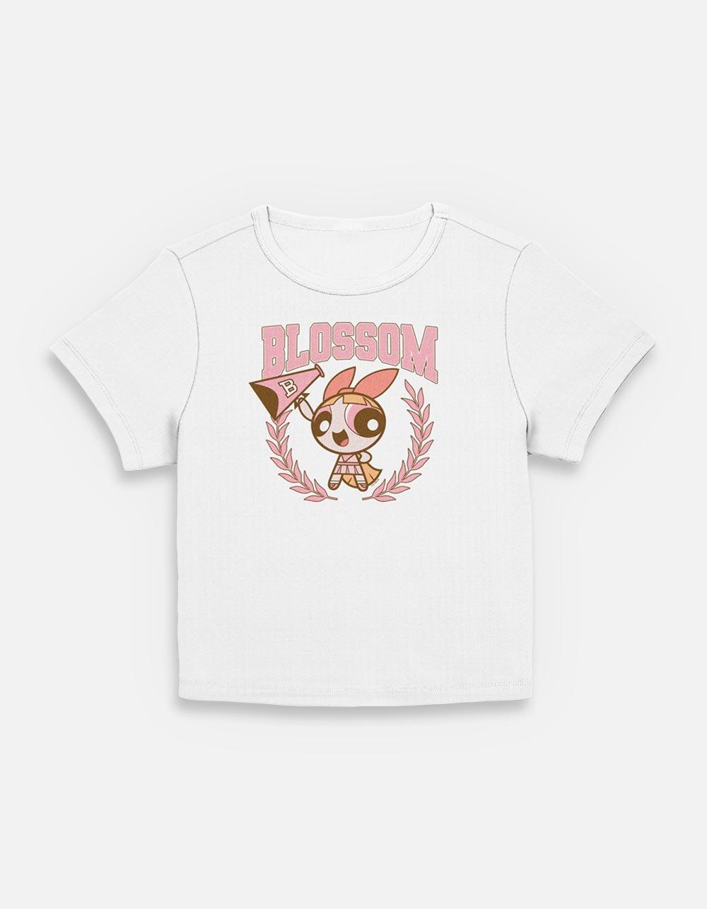 The Powerpuff Girls Blossom Collegiate Womens Baby T-Shirt, , hi-res