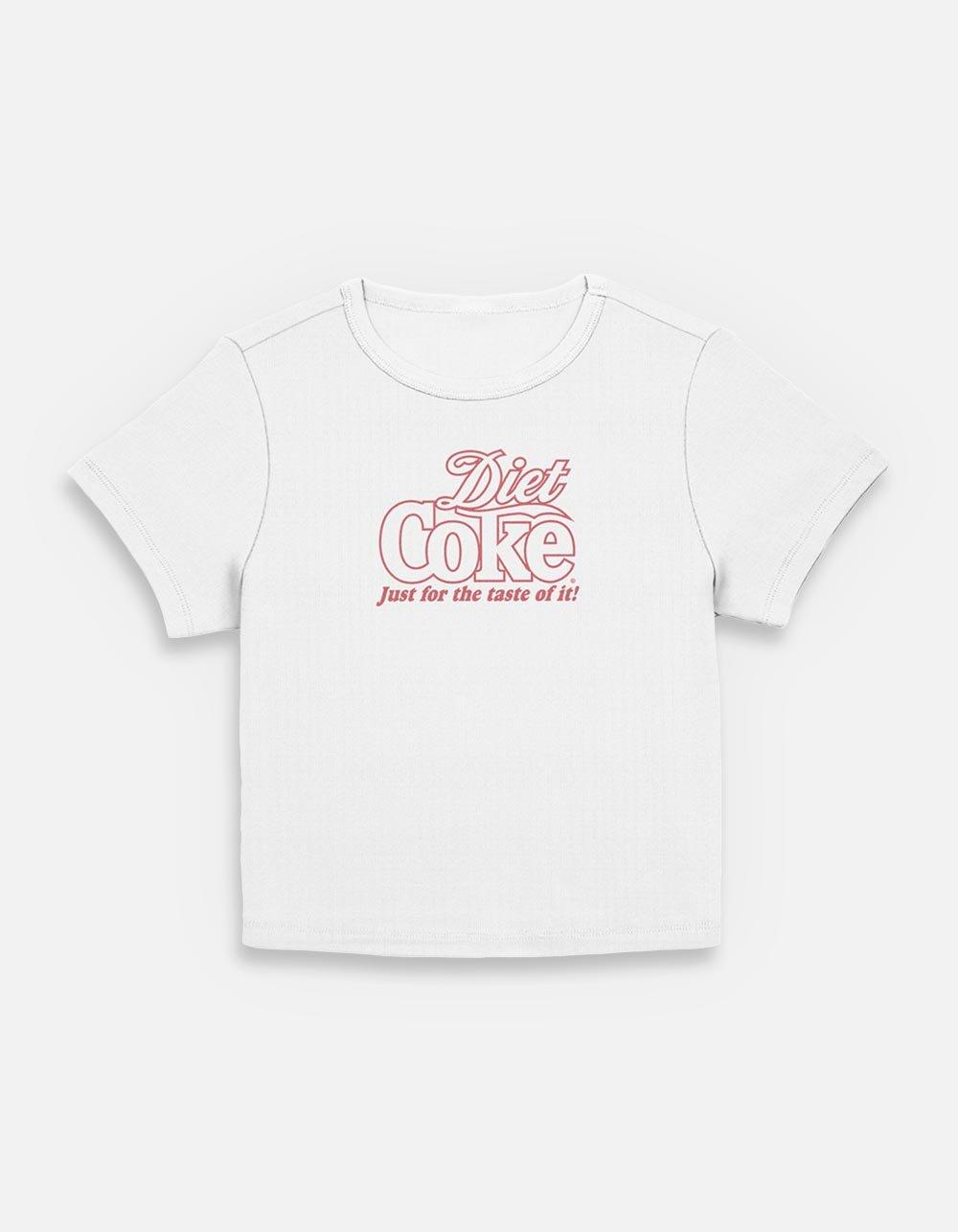 Coca-Cola Diet Coke Outline Womens Baby T-Shirt, , hi-res