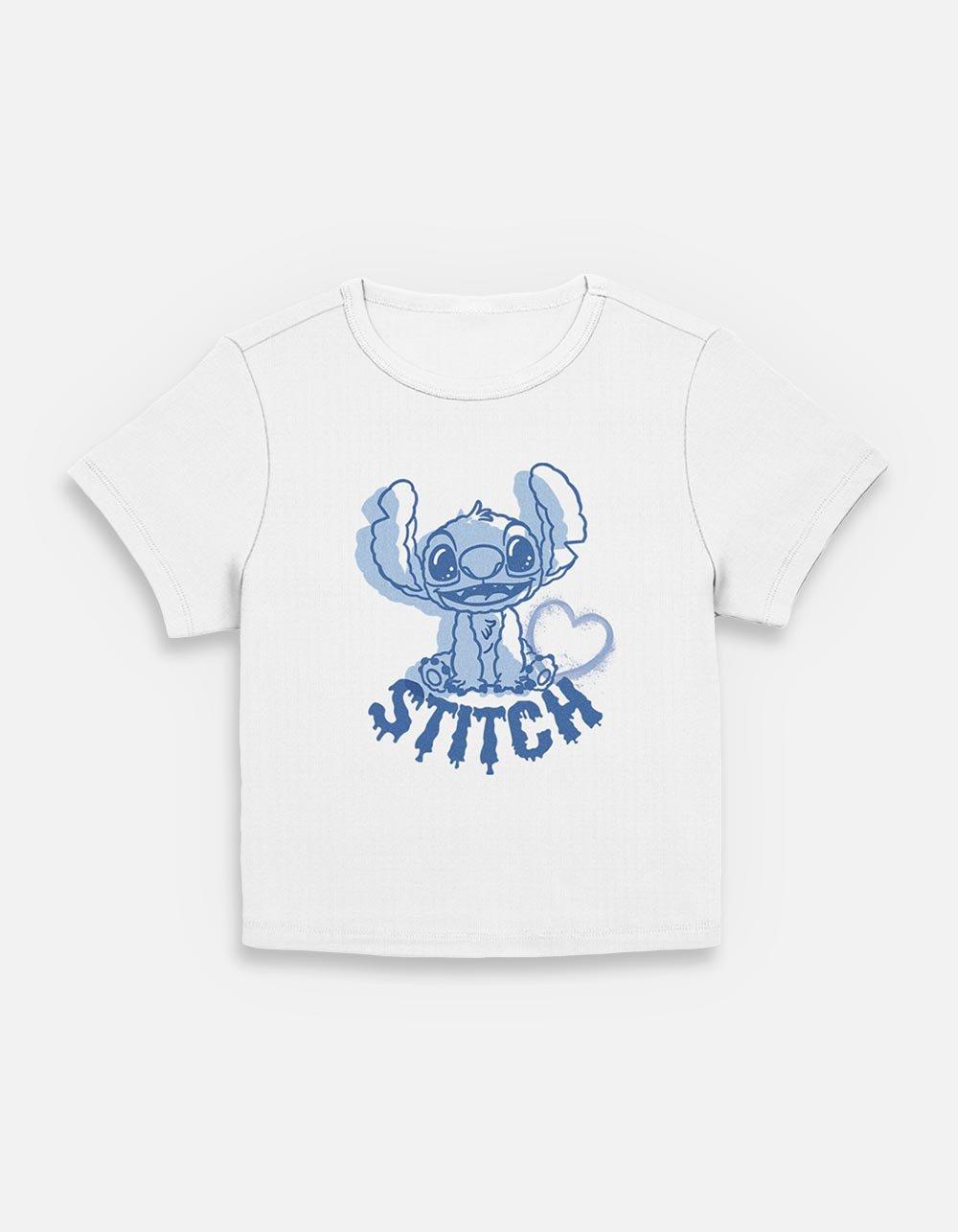 Disney Lilo & Stitch Heart Womens Baby T-Shirt,New Products : American Fashion Style Bags On Sale