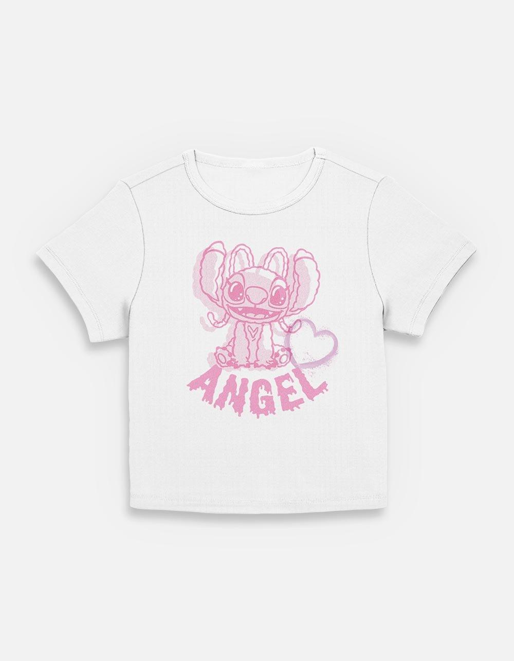 Disney Lilo & Stitch Angel Heart Womens Baby T-Shirt,New Products : American Fashion Style Bags On Sale