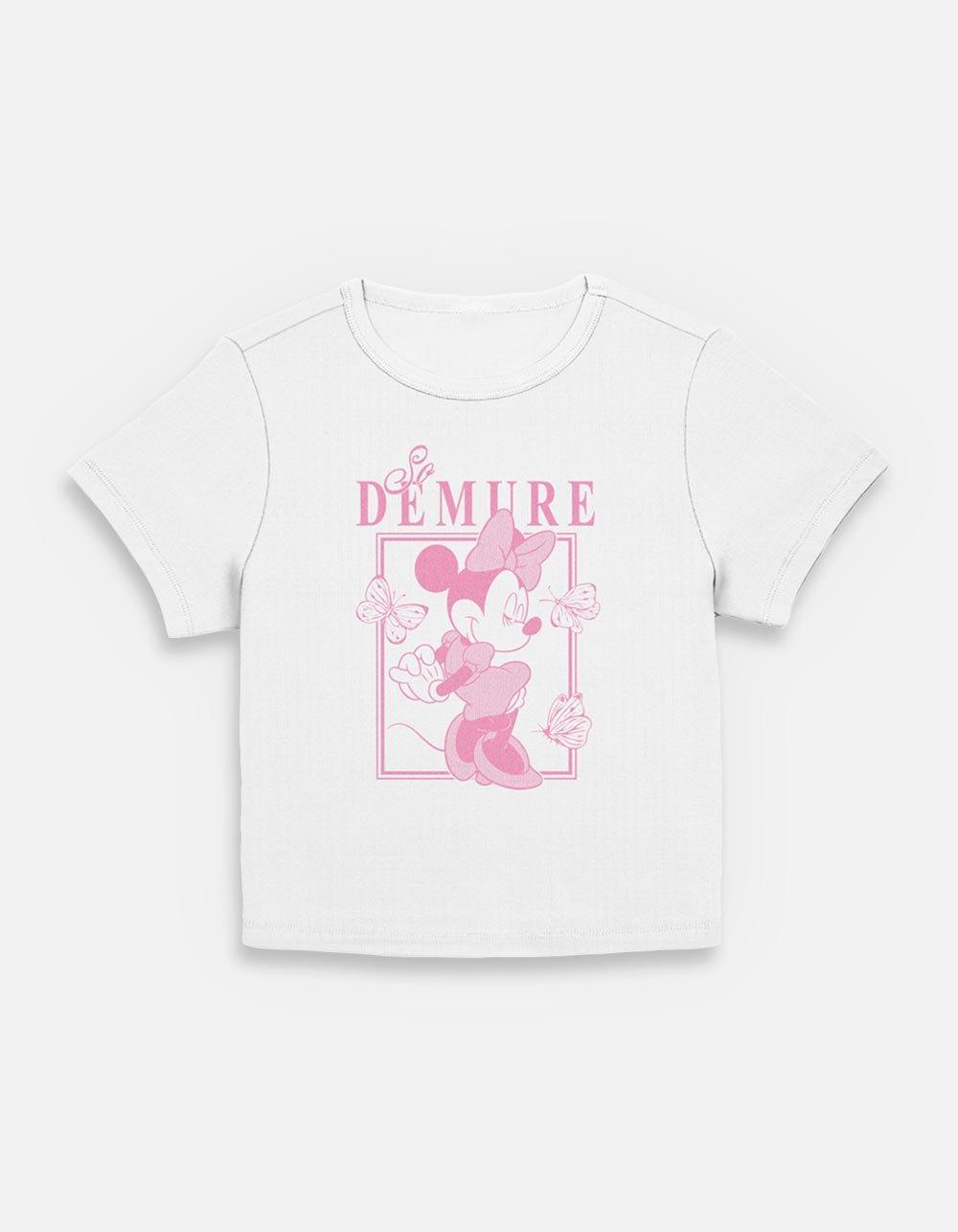 Disney Minnie Mouse So Demure Womens Baby T-Shirt, , hi-res