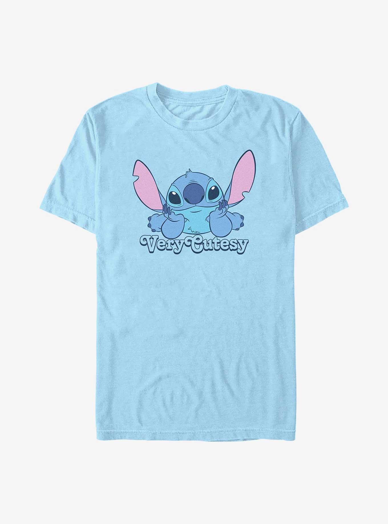 Disney Lilo & Stitch Cutesy T-Shirt, LT BLUE, hi-res