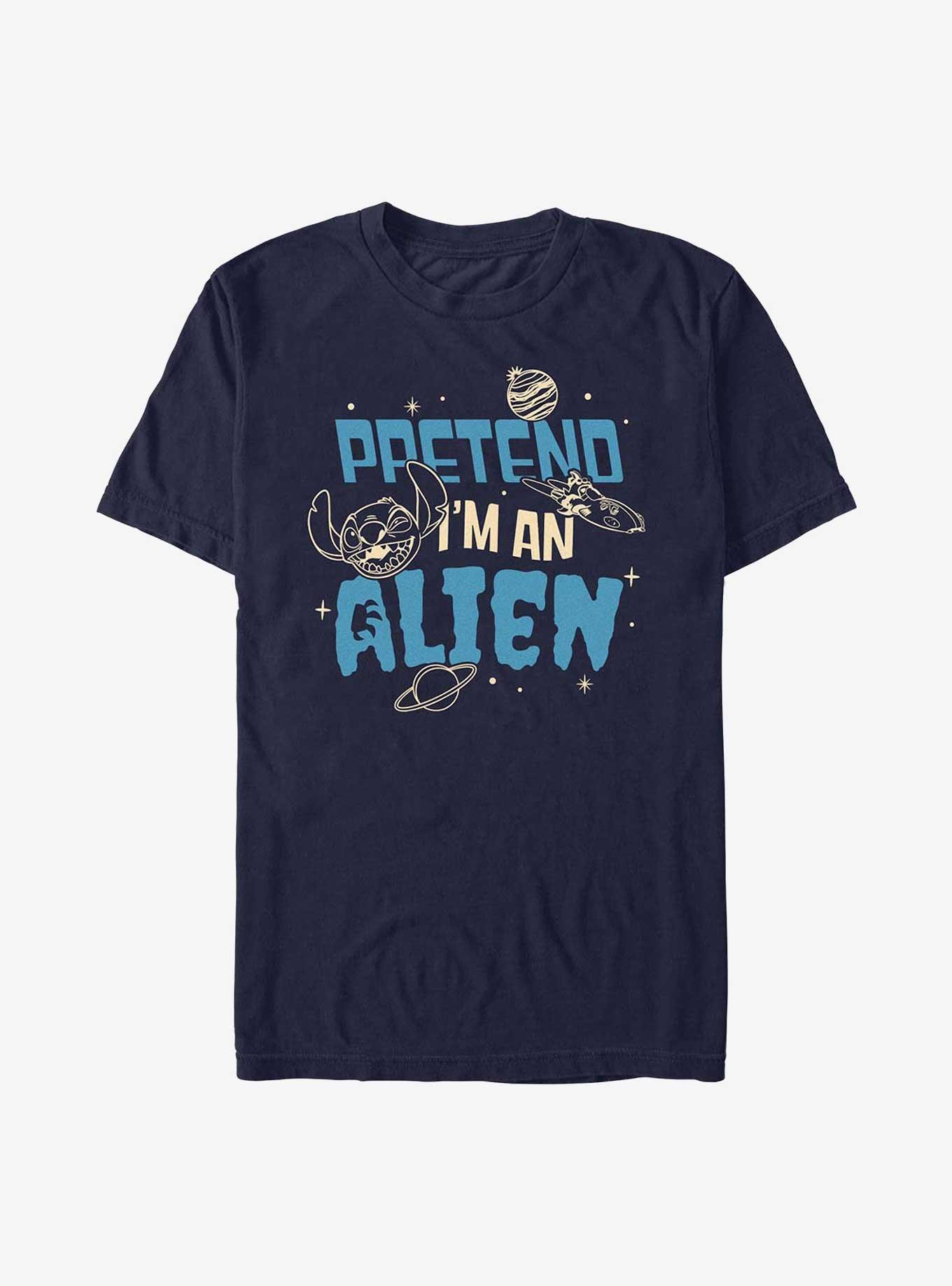 Disney Lilo & Stitch Space Pretend T-Shirt, , hi-res