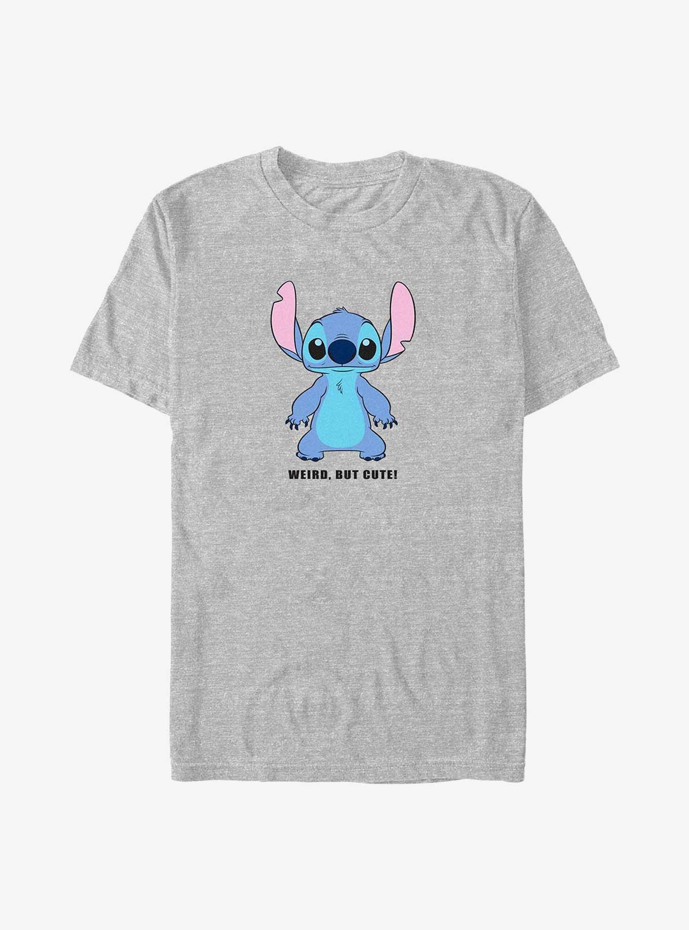 Disney Lilo & Stitch Weird But Cute T-Shirt, ATH HTR, hi-res