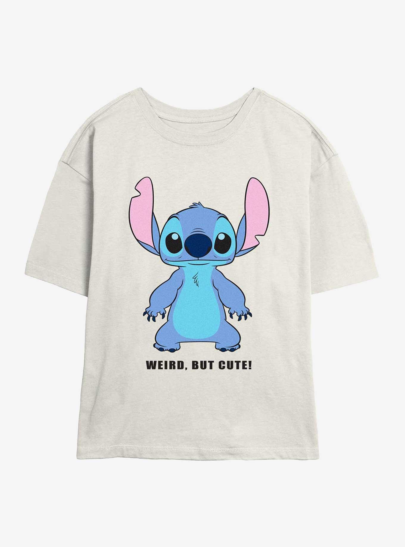Disney Lilo & Stitch Weird But Cute Girls Skimmer T-Shirt, , hi-res