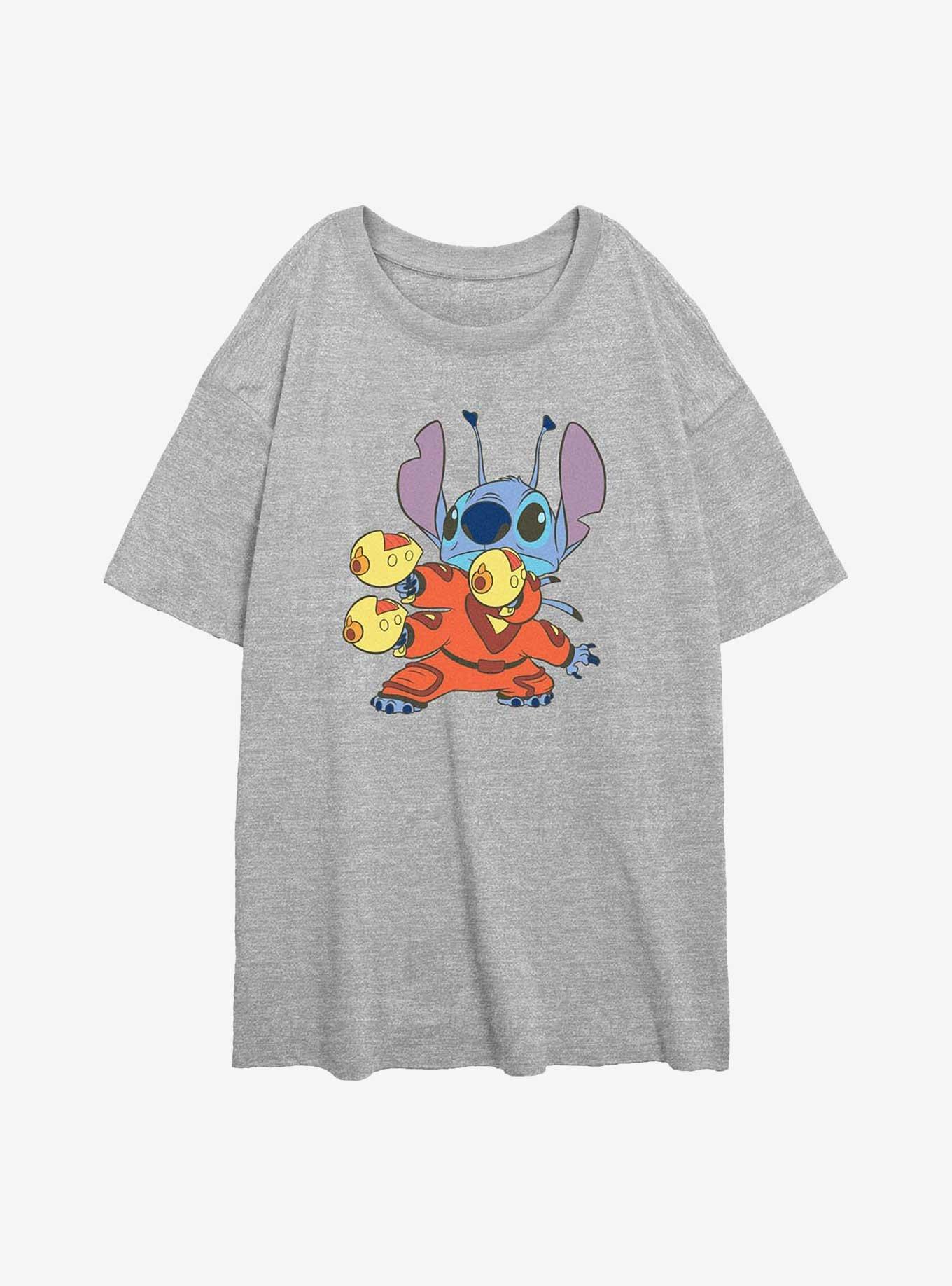 Disney Lilo & Stitch Blasters Girls Oversized T-Shirt, , hi-res