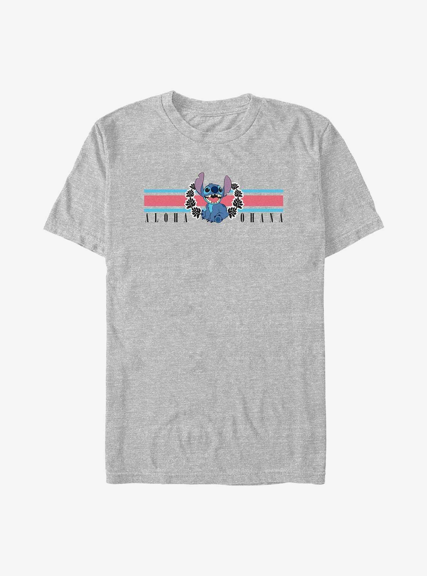 Disney Lilo & Stitch Collegiate Aloha Ohana T-Shirt, , hi-res