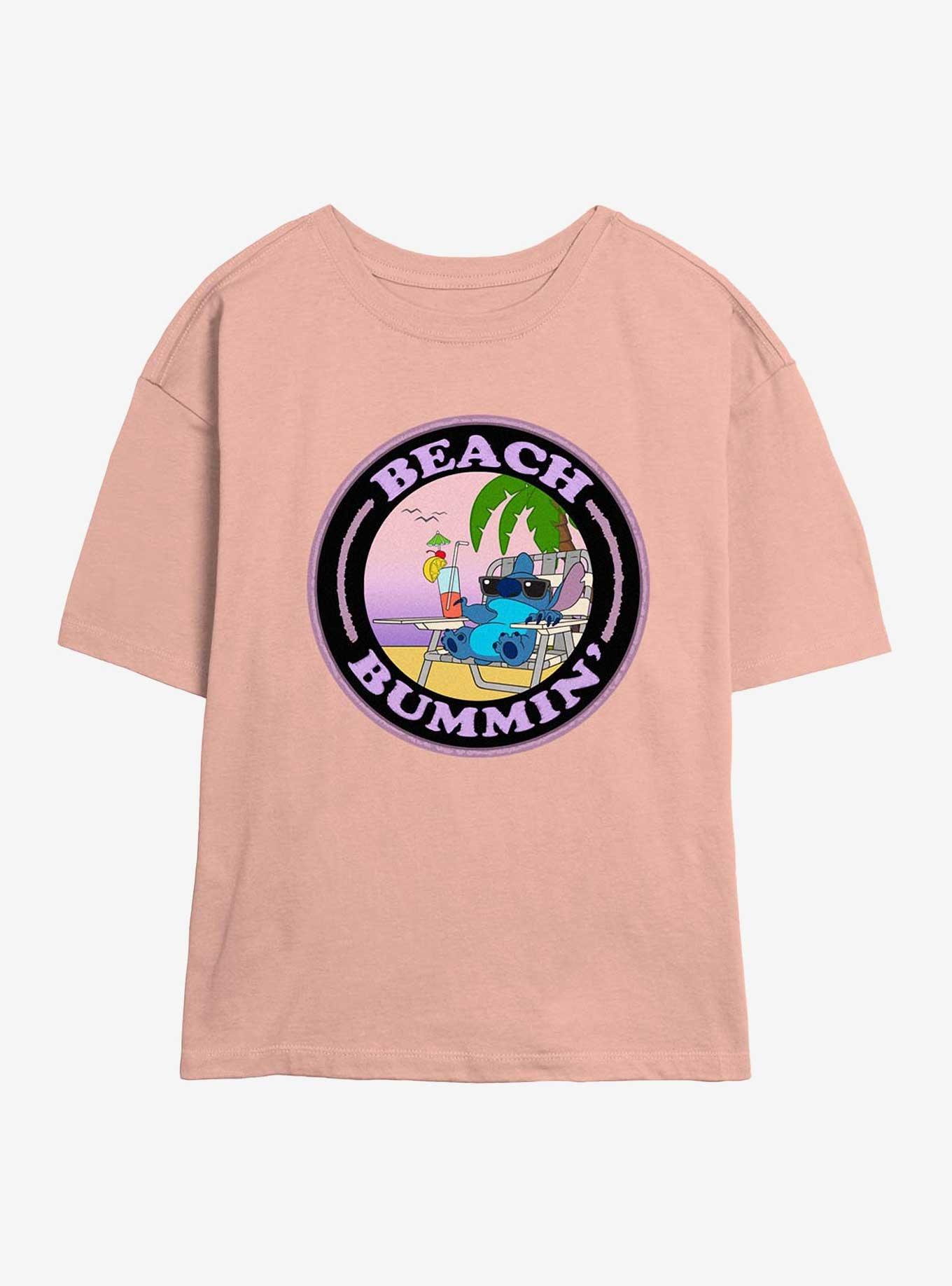 Disney Lilo & Stitch Beach Bummin' Girls Skimmer T-Shirt, , hi-res