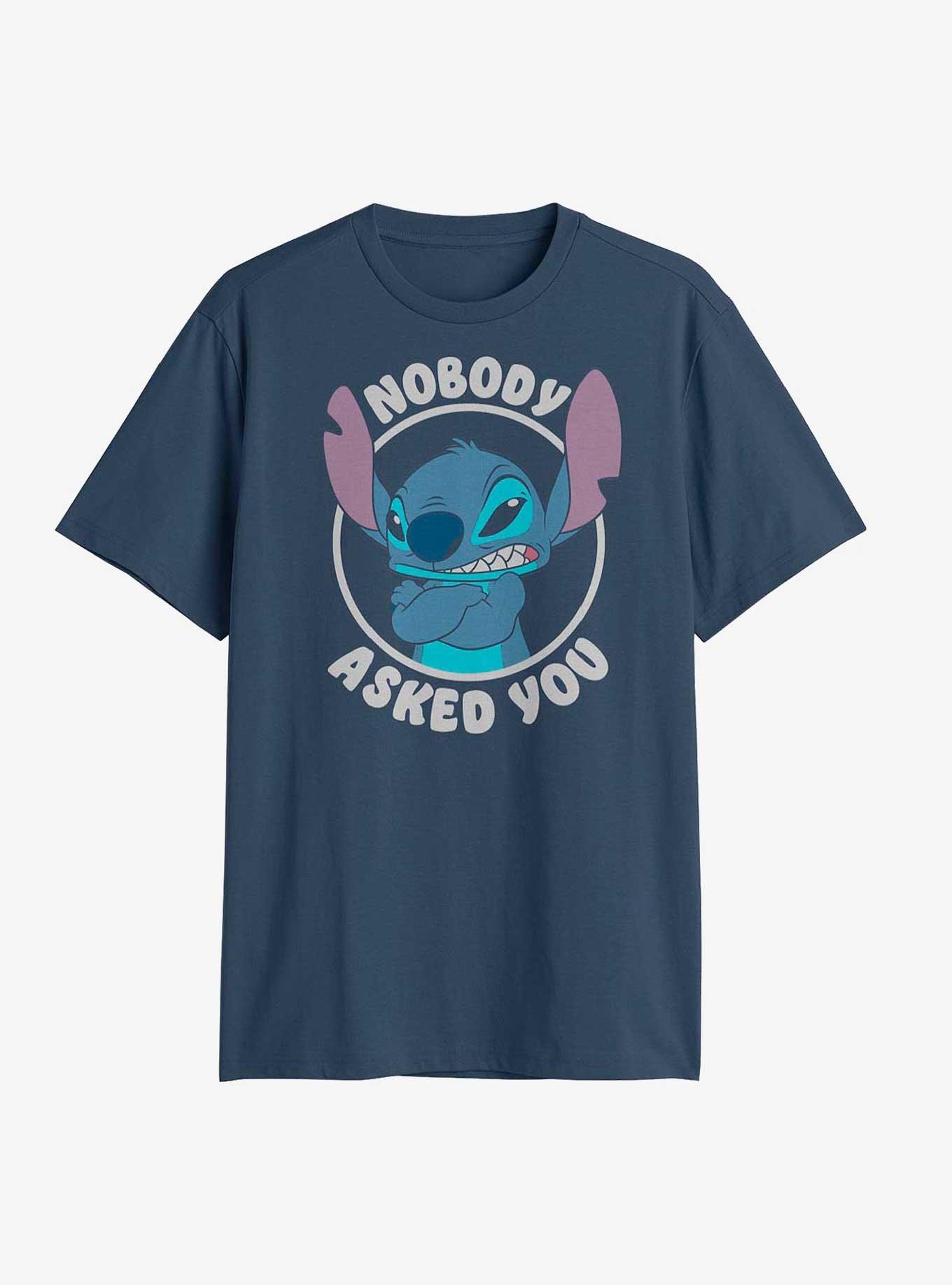 Disney Lilo & Stitch Nobody Asked T-Shirt, , hi-res