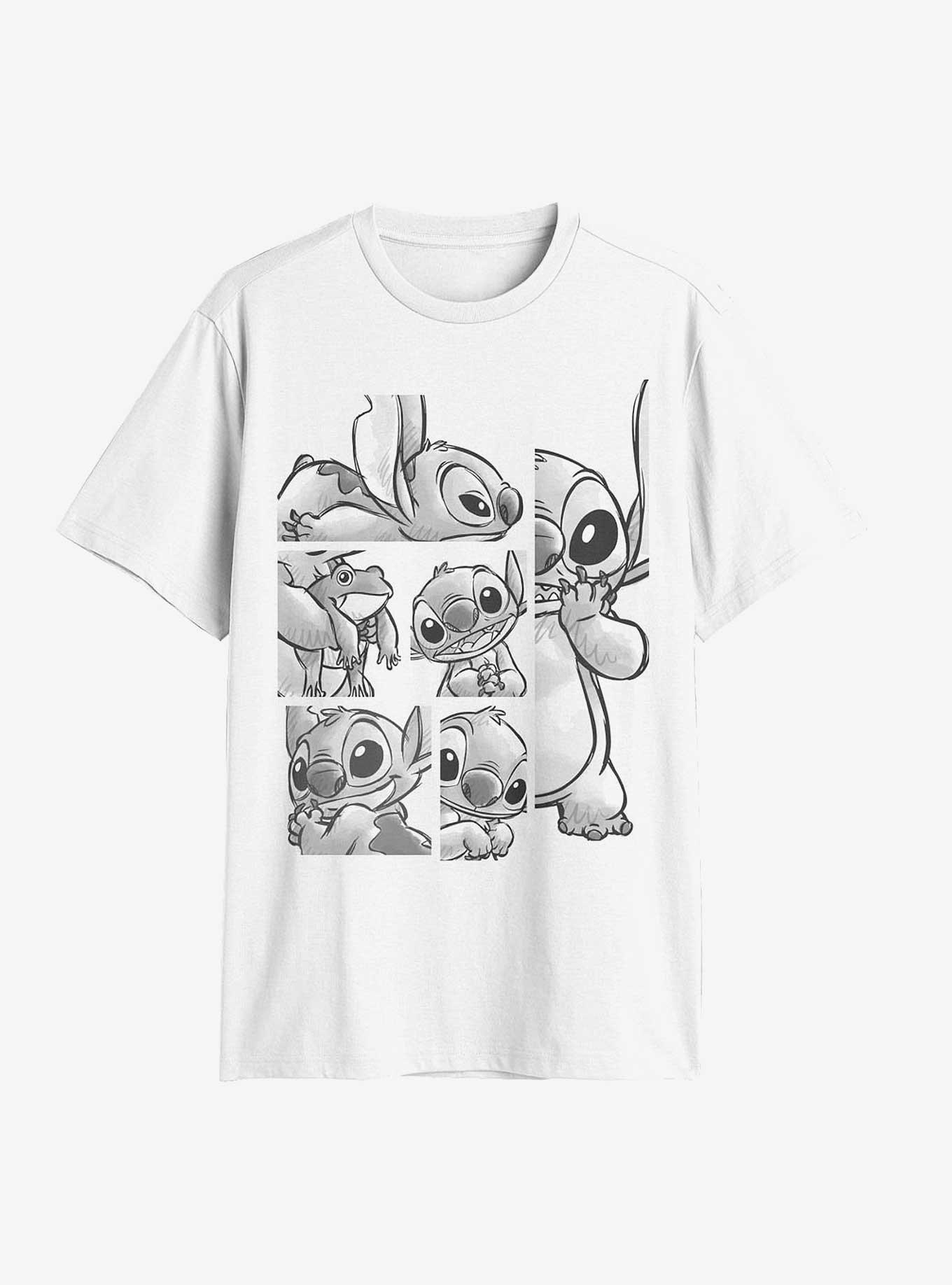 Disney Lilo & Stitch Sketch Panels T-Shirt, , hi-res