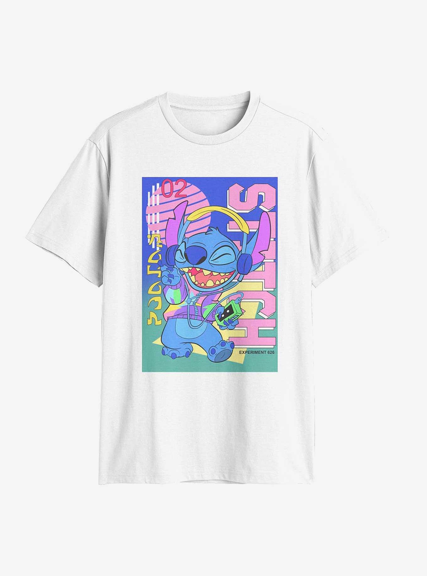 Disney Lilo & Stitch Retro Groovy Stitch T-Shirt, , hi-res