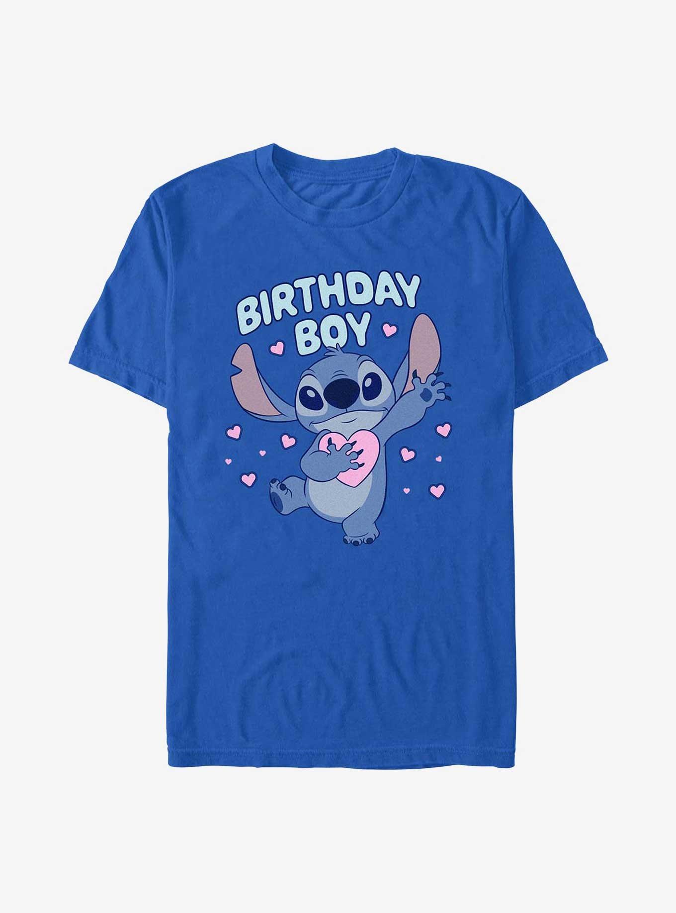 Disney Lilo & Stitch Birthday Boy T-Shirt, , hi-res