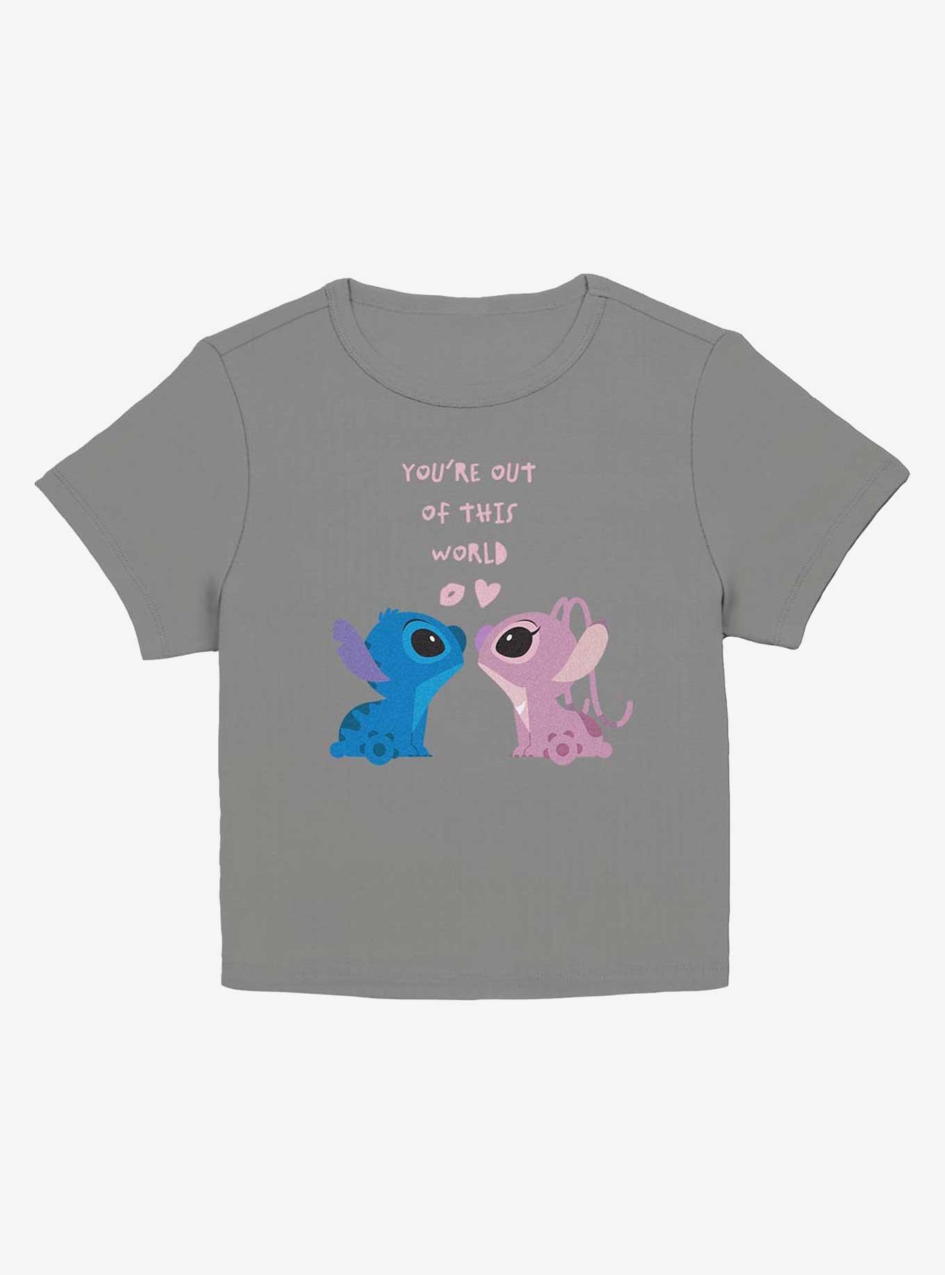 Disney Lilo & Stitch Out Of This World Angel & Stitch Girls Baby T-Shirt, , hi-res