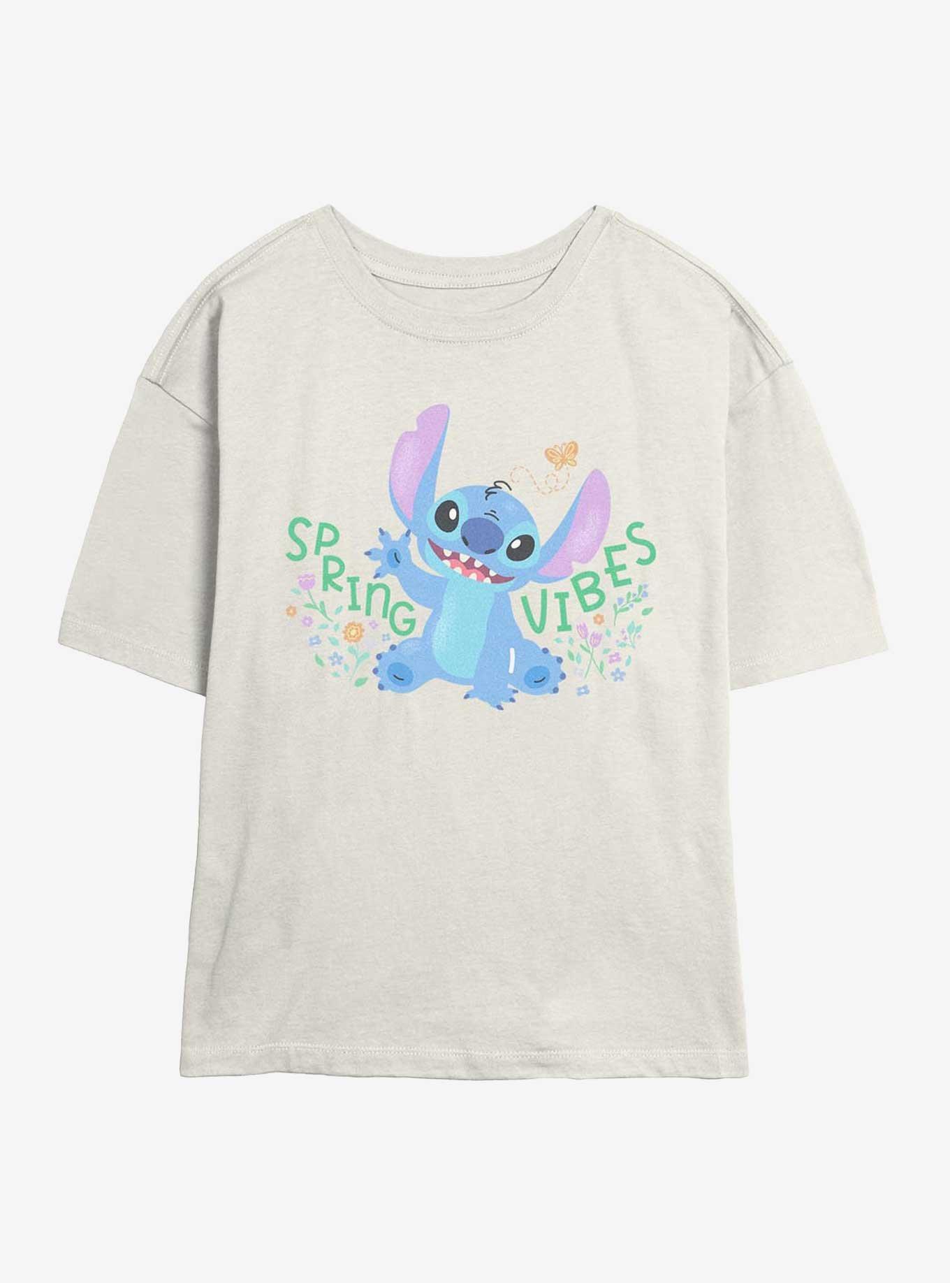 Disney Lilo & Stitch Spring Vibes Girls Skimmer T-Shirt, , hi-res