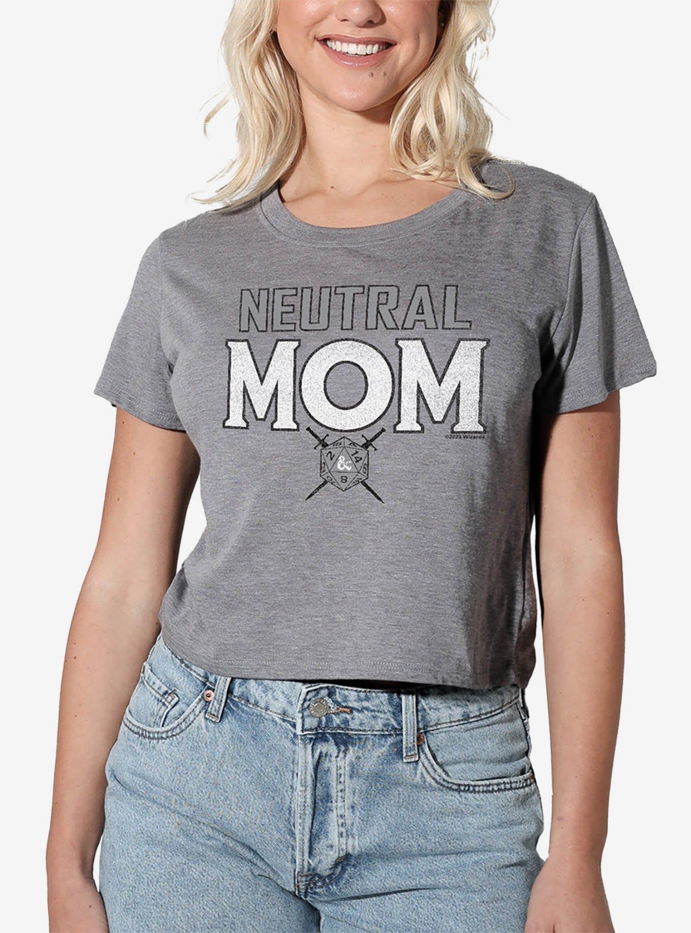 Dungeons & Dragons Neutral Mom Girls Crop Top T-Shirt, , hi-res
