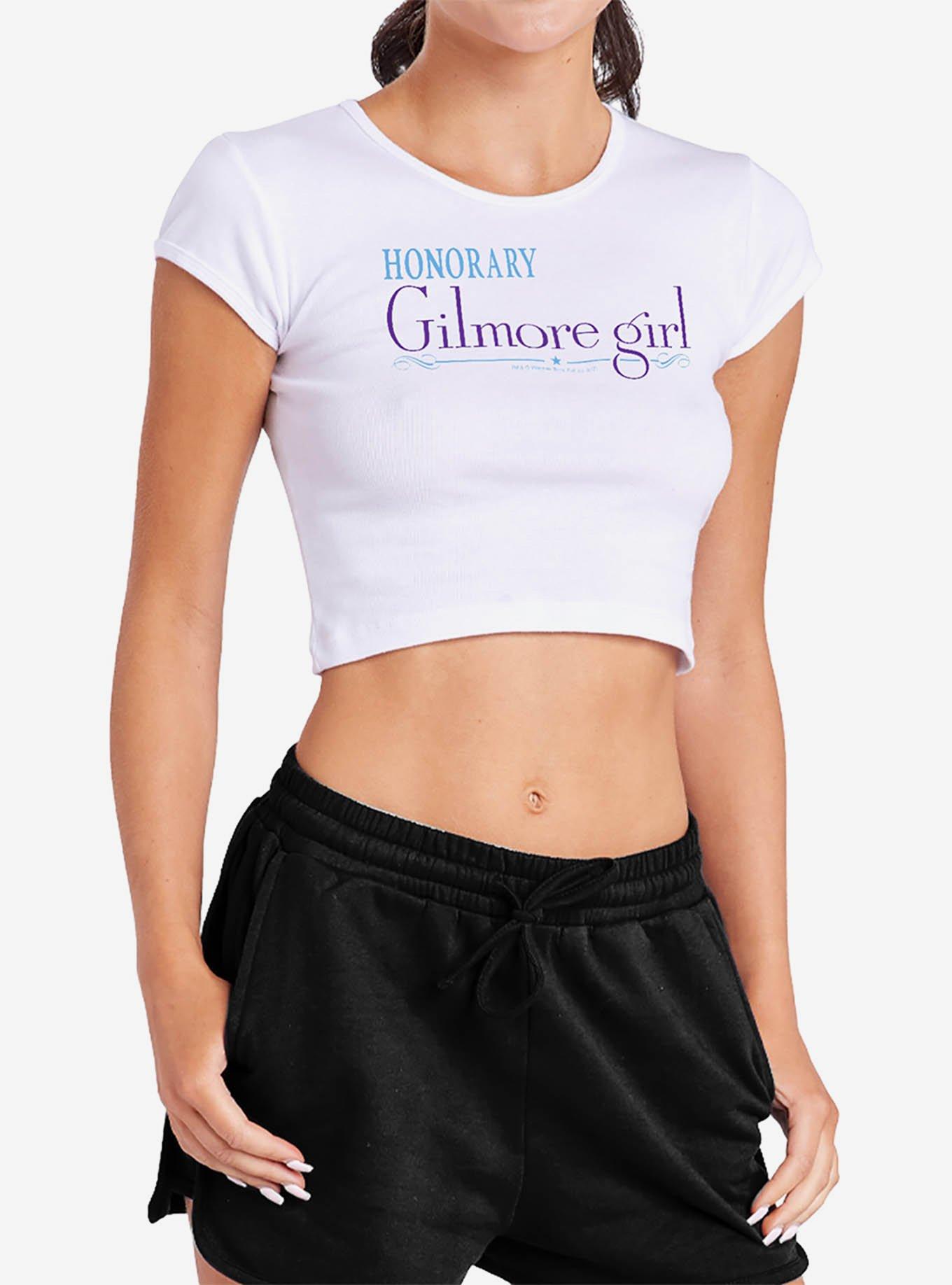 Gilmore Girls Honorary Gilmore Girl Cap Sleeve Baby Rib Women's Crop Top, , hi-res