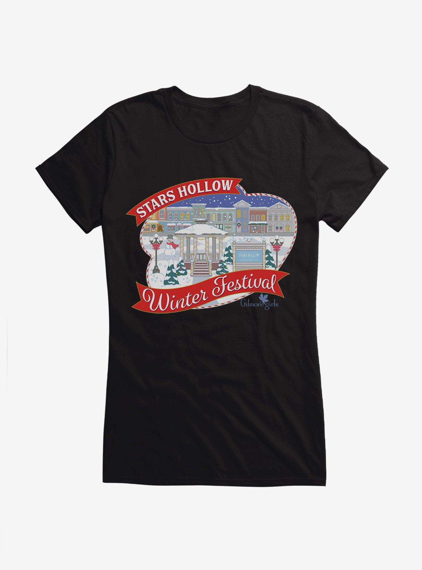 Gilmore Girls Stars Hollow Winter Fest Girls T-Shirt, , hi-res